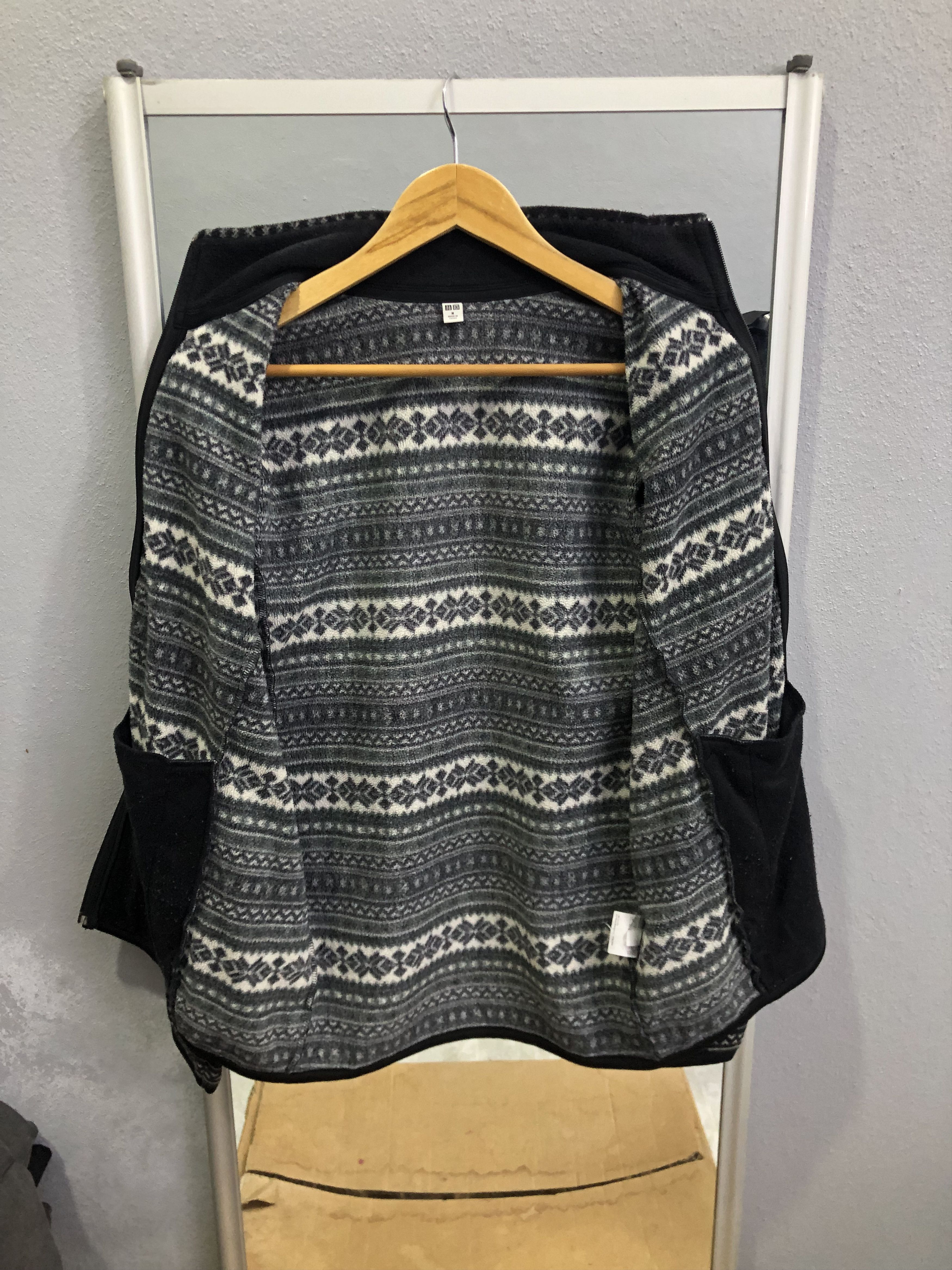 Uniqlo Uniqlo Fair Isle Nordic Fleece Full Zip Jacket Size US M / EU 48-50 / 2 - 7 Thumbnail