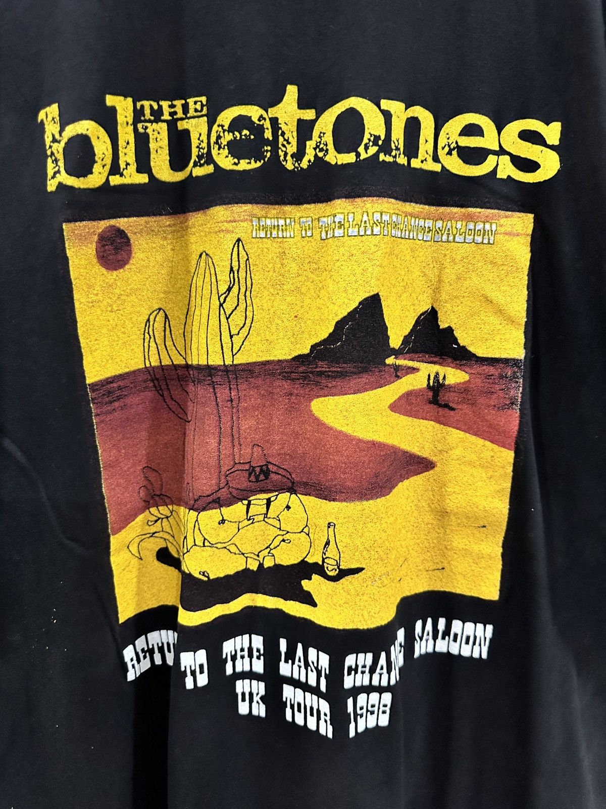 Band Tees × Vintage vintage 1998 THE BLUETONES album tour promo t-shirts Size US XL / EU 56 / 4 - 3 Thumbnail
