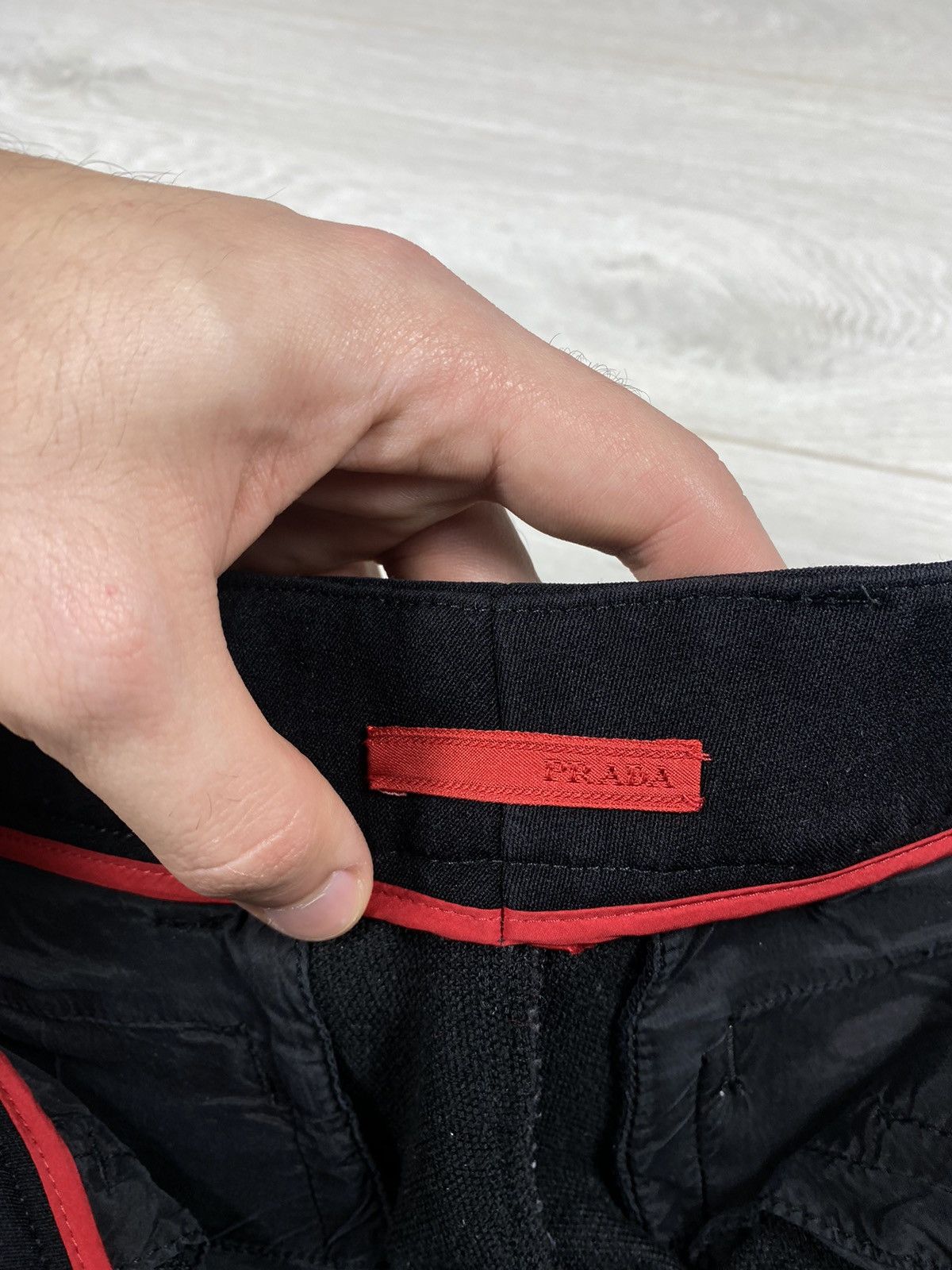 Prada × Vintage Prada Milano Pants Biker Size 27" / US 4 / IT 40 - 17 Thumbnail