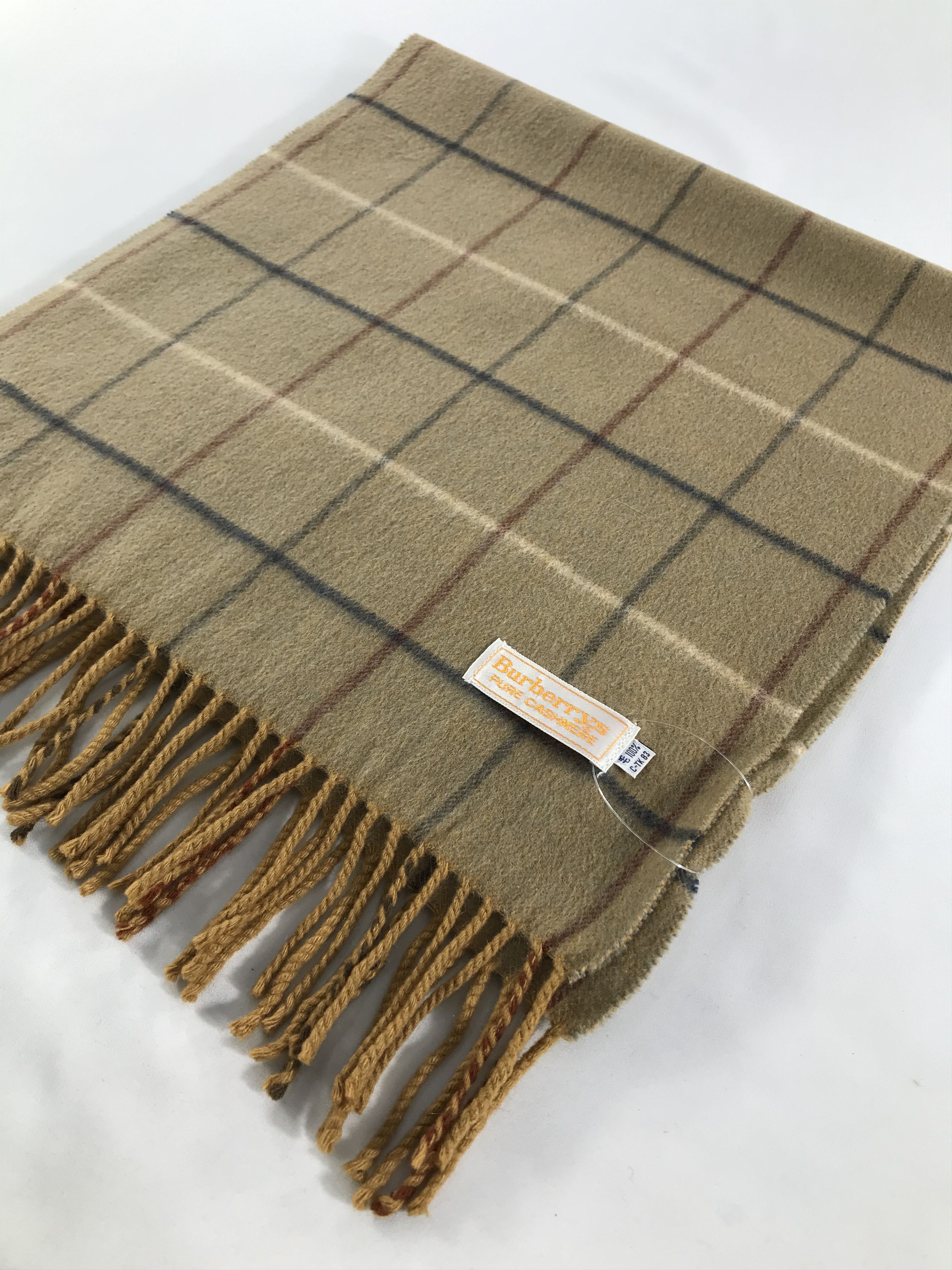 Burberry Vintage Burberry Scarf/Muffler/Neckwear MF1371 Size ONE SIZE - 3 Thumbnail