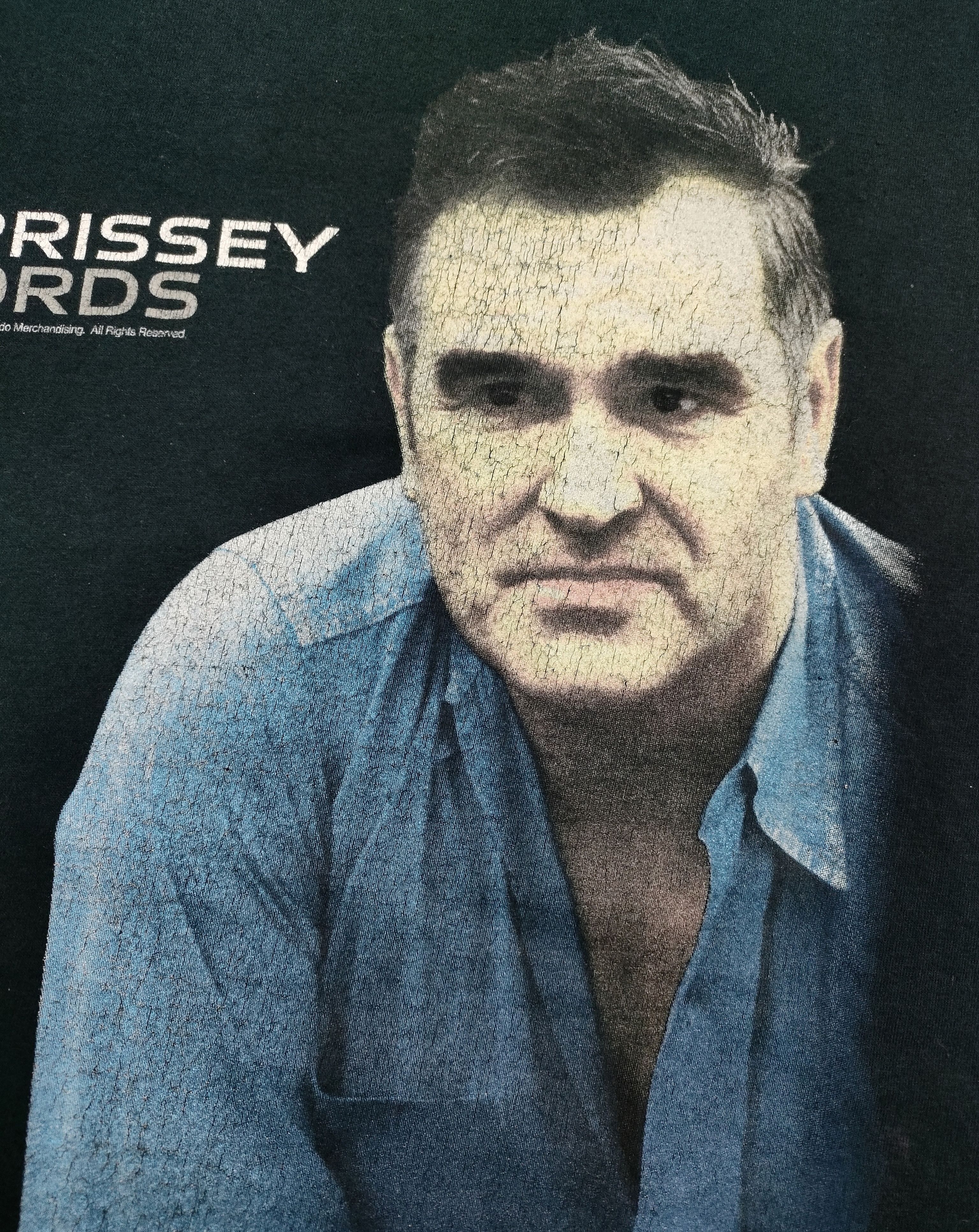 Band Tees × Vintage Mid 00s MORRISSEY Swords 2009 Tour T-Shirt Size US M / EU 48-50 / 2 - 6 Thumbnail