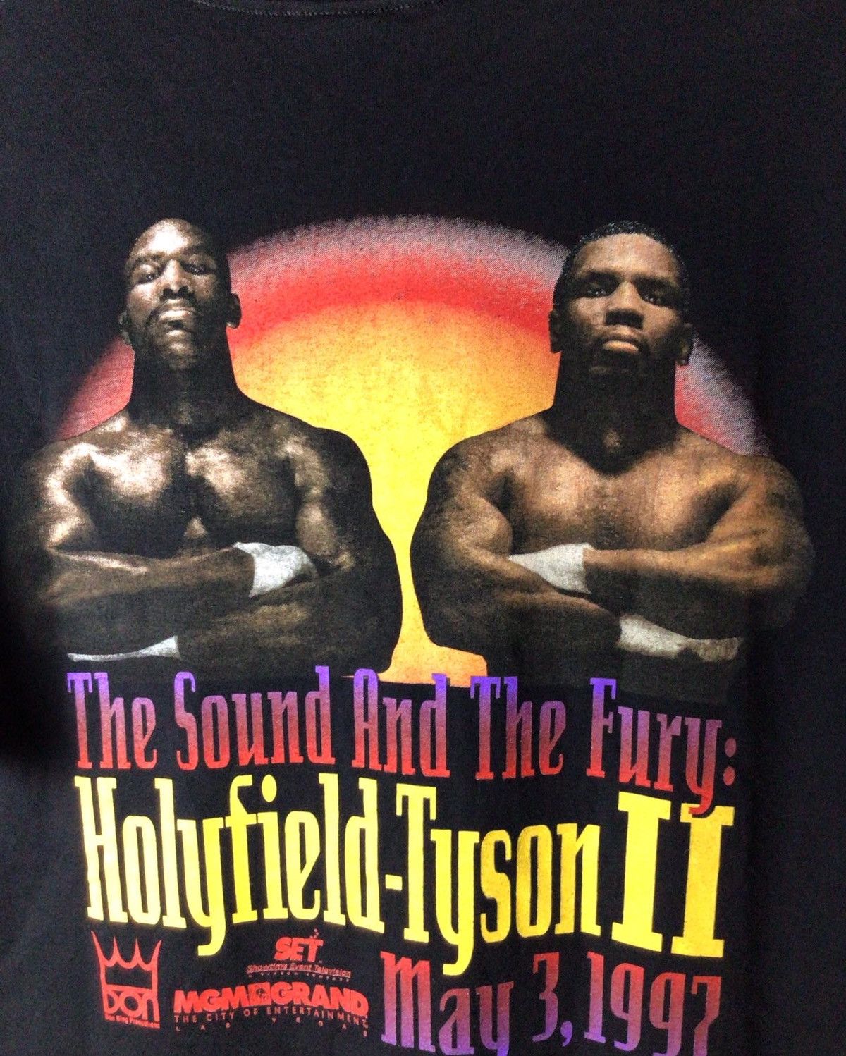 Rap Tees × Vintage Tyson VS Holyfield WBA 1997 Size US XL / EU 56 / 4 - 6 Thumbnail