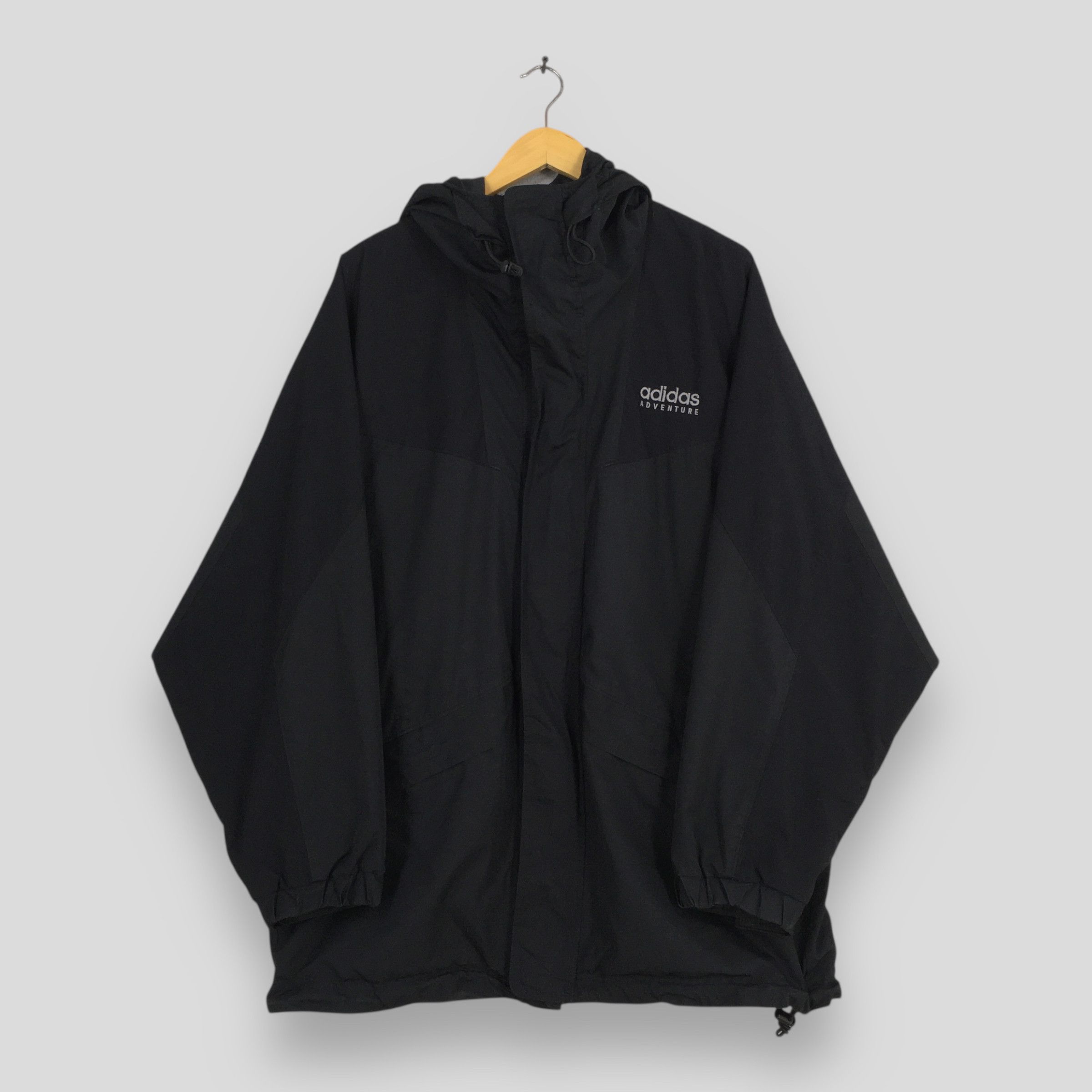 Adidas Vintage 90's Adidas Adventure Hoodie Jacket XL Size US XL / EU 56 / 4 - 1 Thumbnail