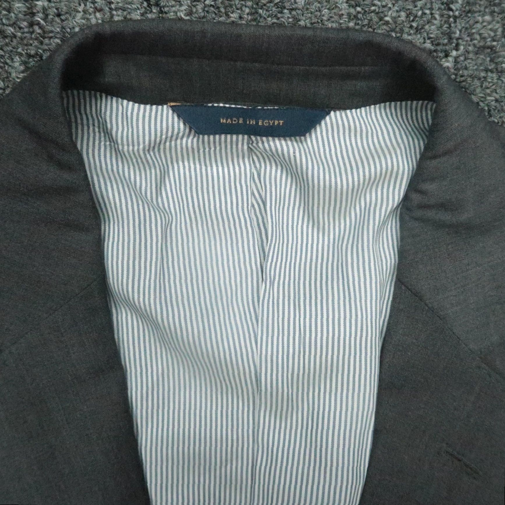 Brooks Brothers Brooks Brothers Blazer Mens 40R Gray Explorer Madison Fit Wool Sport Coat Size 40R - 3 Thumbnail