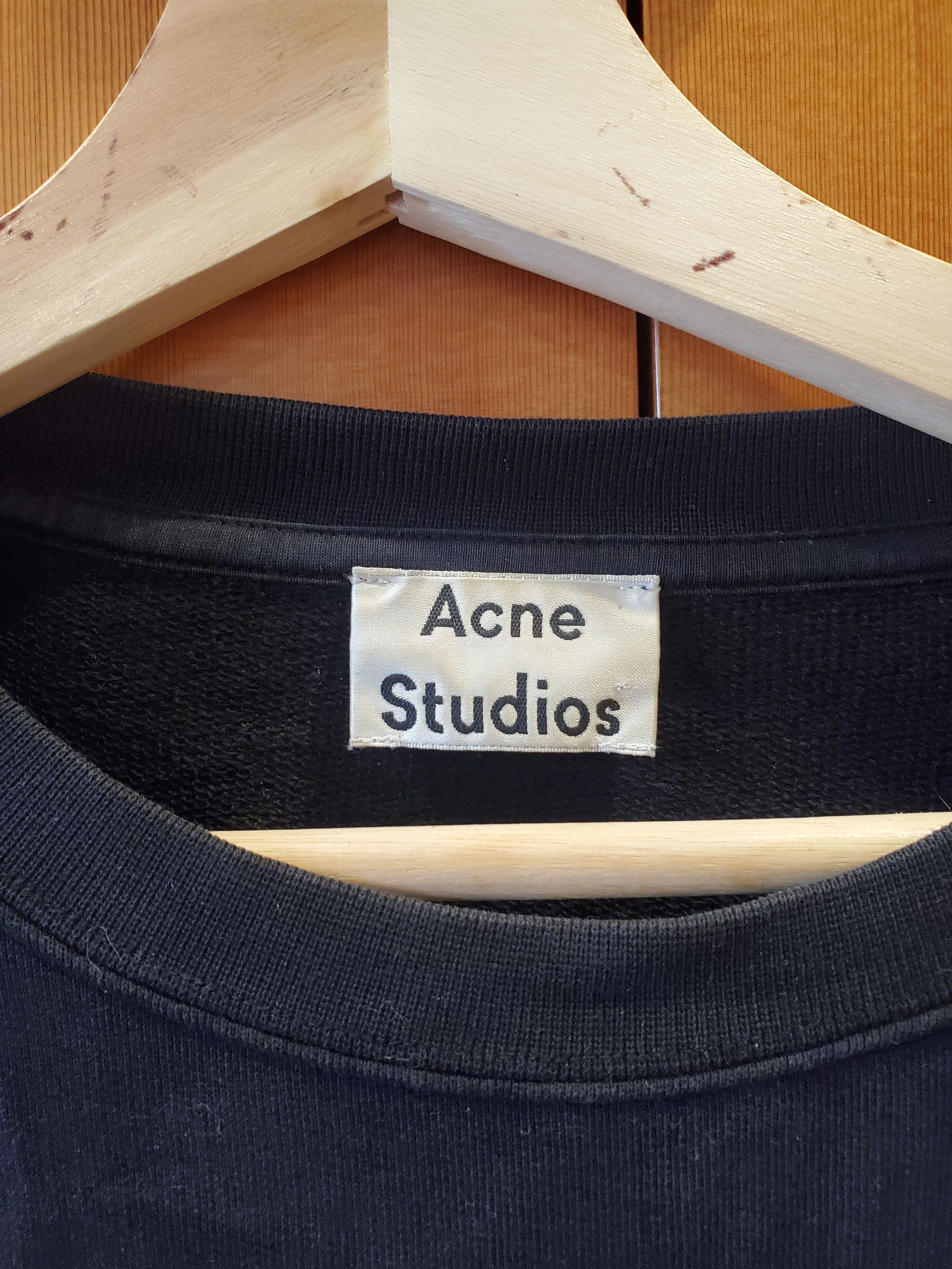 Acne Studios Acne Studios Photocopy Casey Slogan Sweatshirt Crewneck Grailed