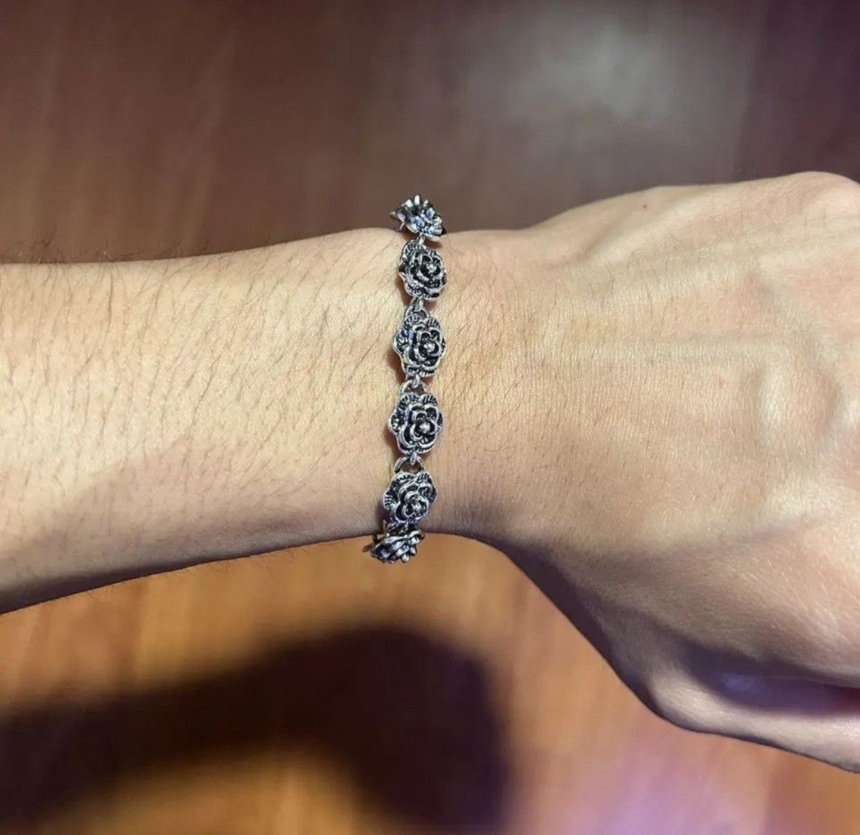 Japanese Brand Y2K Rose Bracelet Size ONE SIZE - 2 Thumbnail