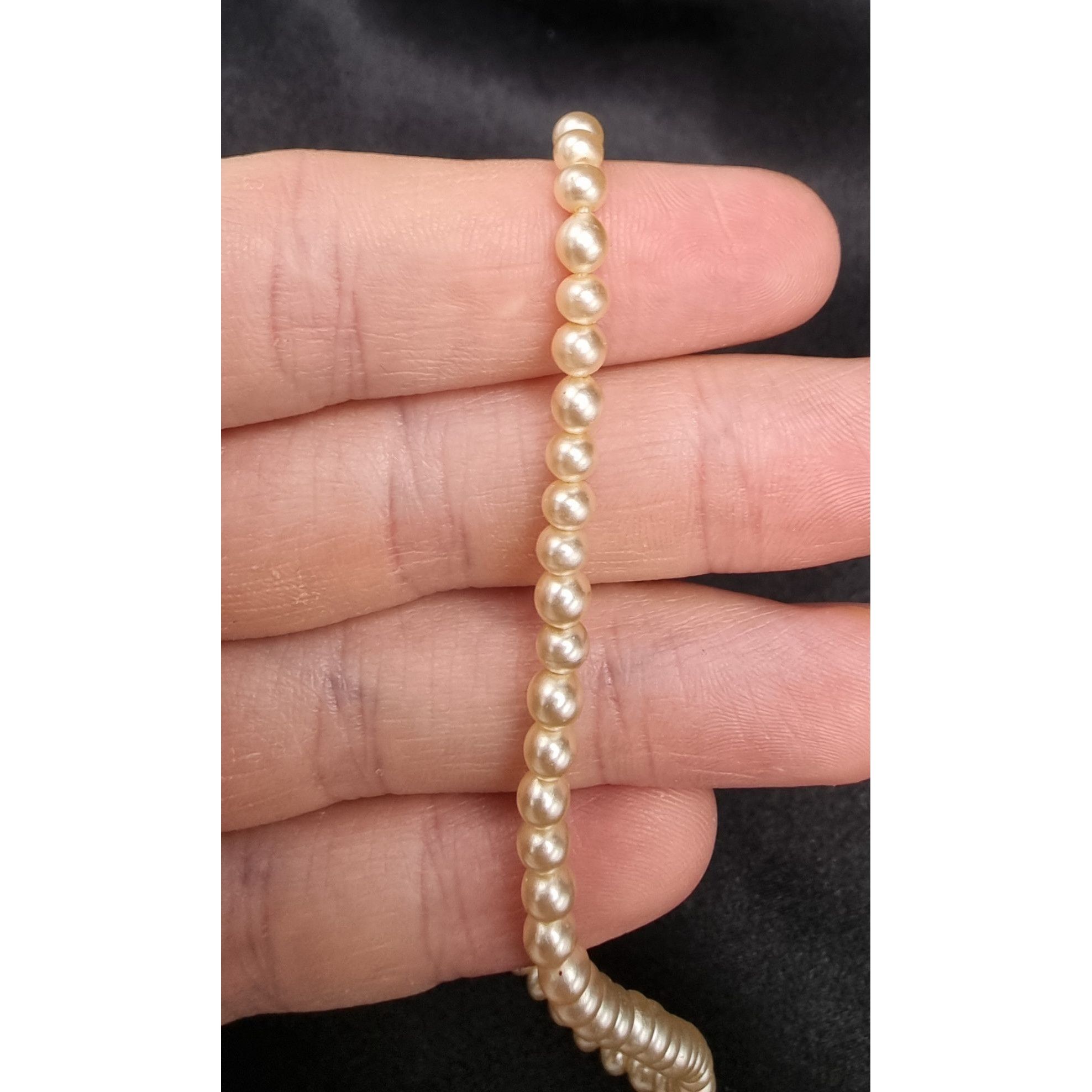 Vintage Vintage 1940s-1960s Faux Pearl Choker Necklace Size ONE SIZE - 5 Thumbnail