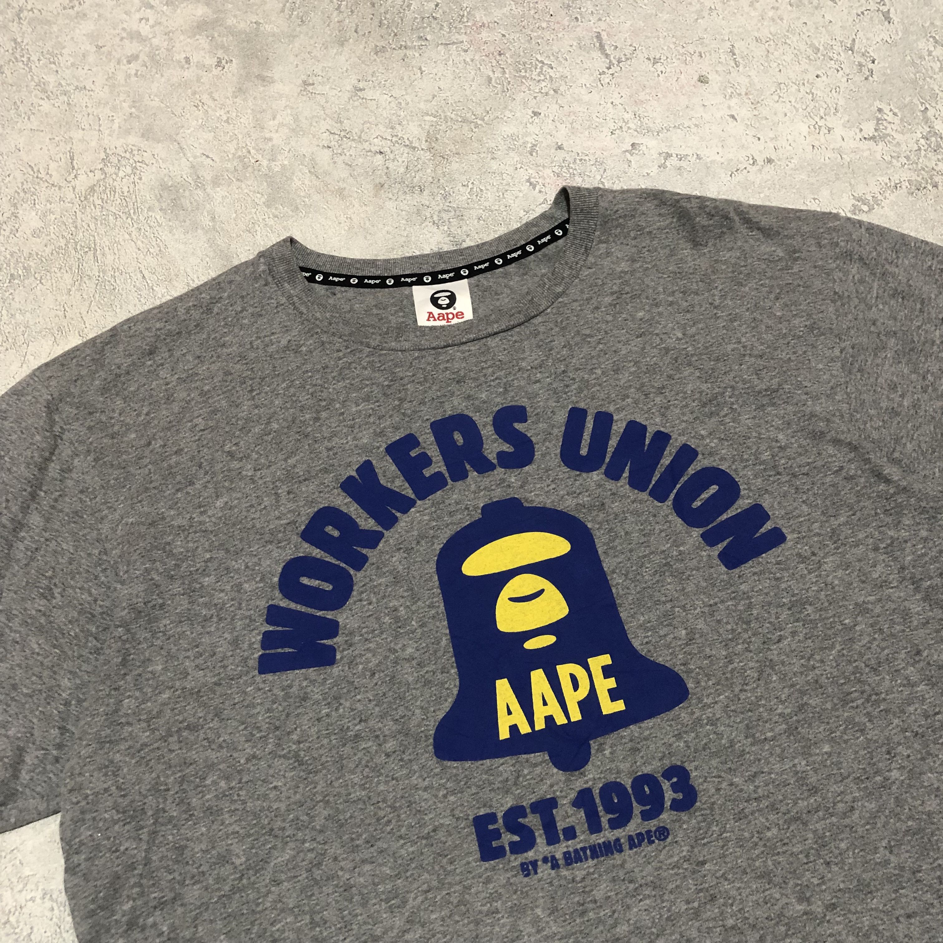 Aape AAPE by A Bathing APE Workers Union Shirt Size US L / EU 52-54 / 3 - 3 Thumbnail