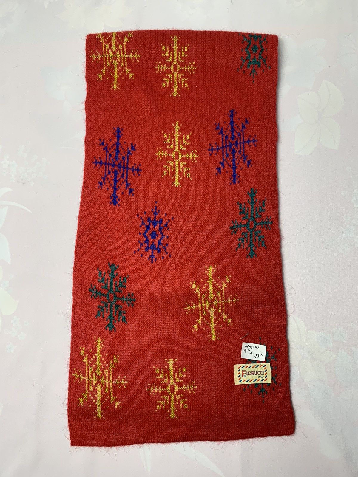 Vintage Fiorucci Scarf / Muffler / Neckwear Size ONE SIZE - 2 Thumbnail