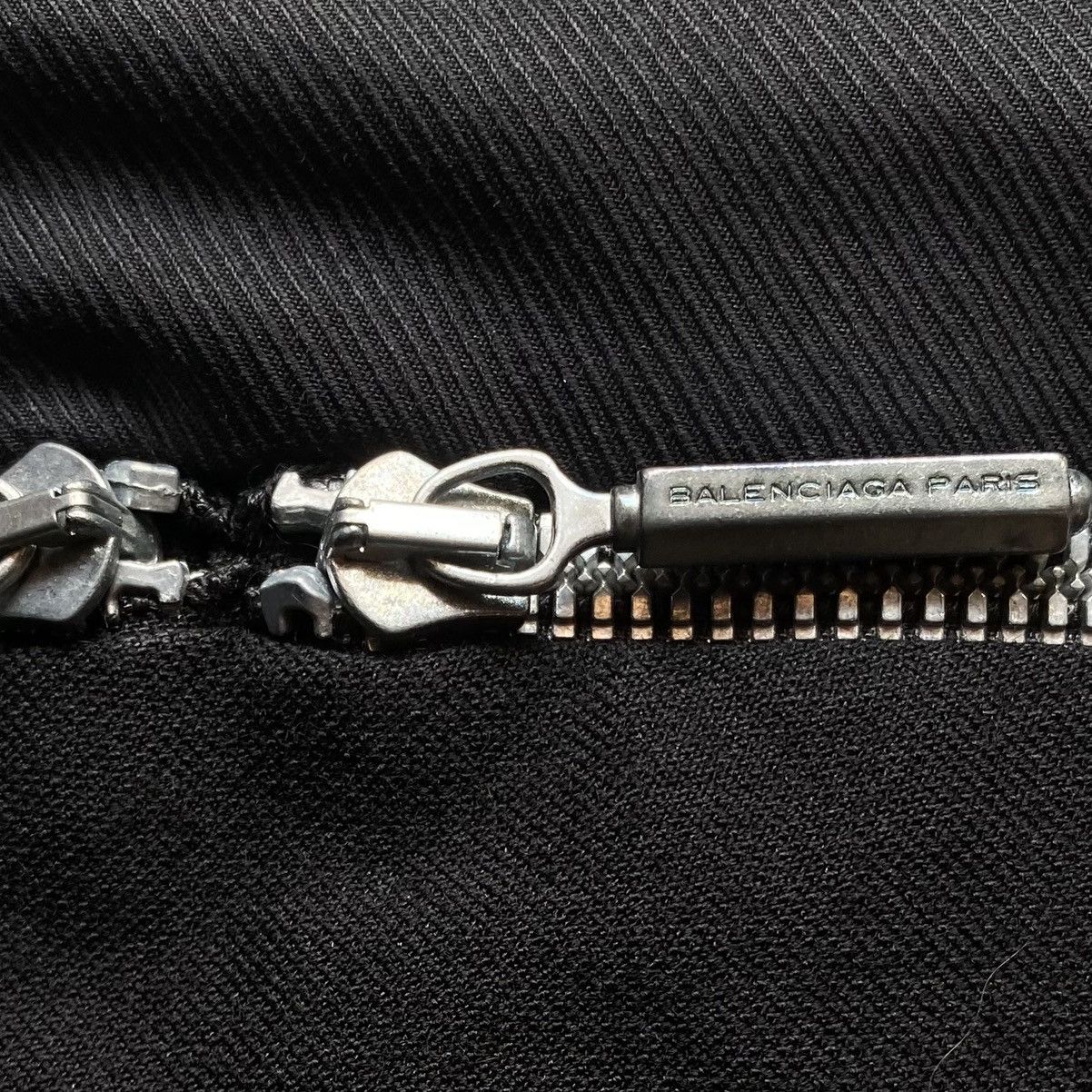 Balenciaga Nicolas Ghesquière Archive Zip Details Woven Contrast Pants Size US 32 / EU 48 - 12 Thumbnail