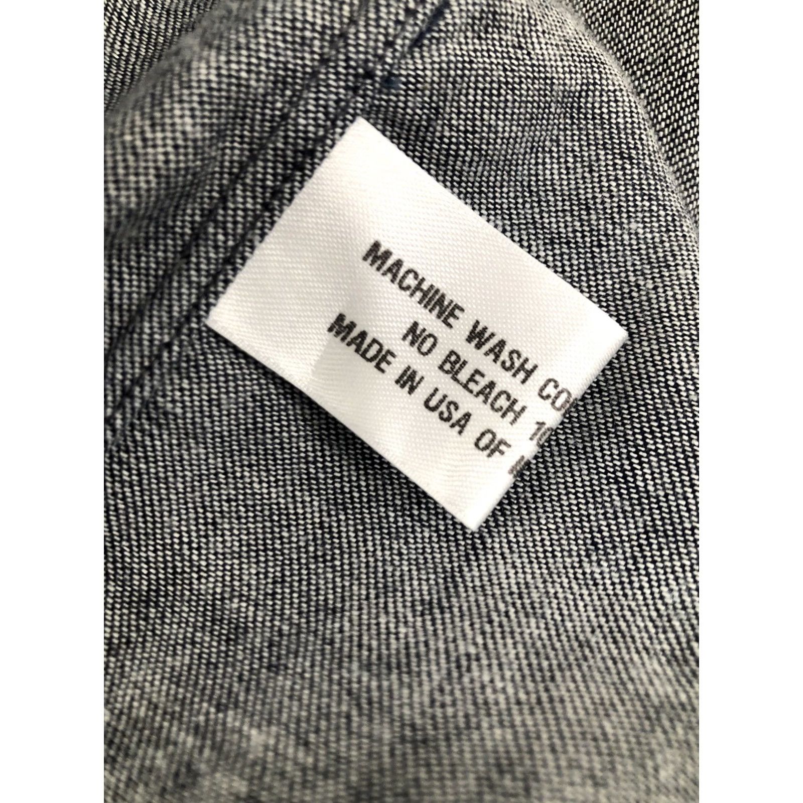 Denime Raleigh Workshop Denim Mens Md. Shirt - Button-Up Long Sleeve Blue M Size US M / EU 48-50 / 2 - 7 Thumbnail