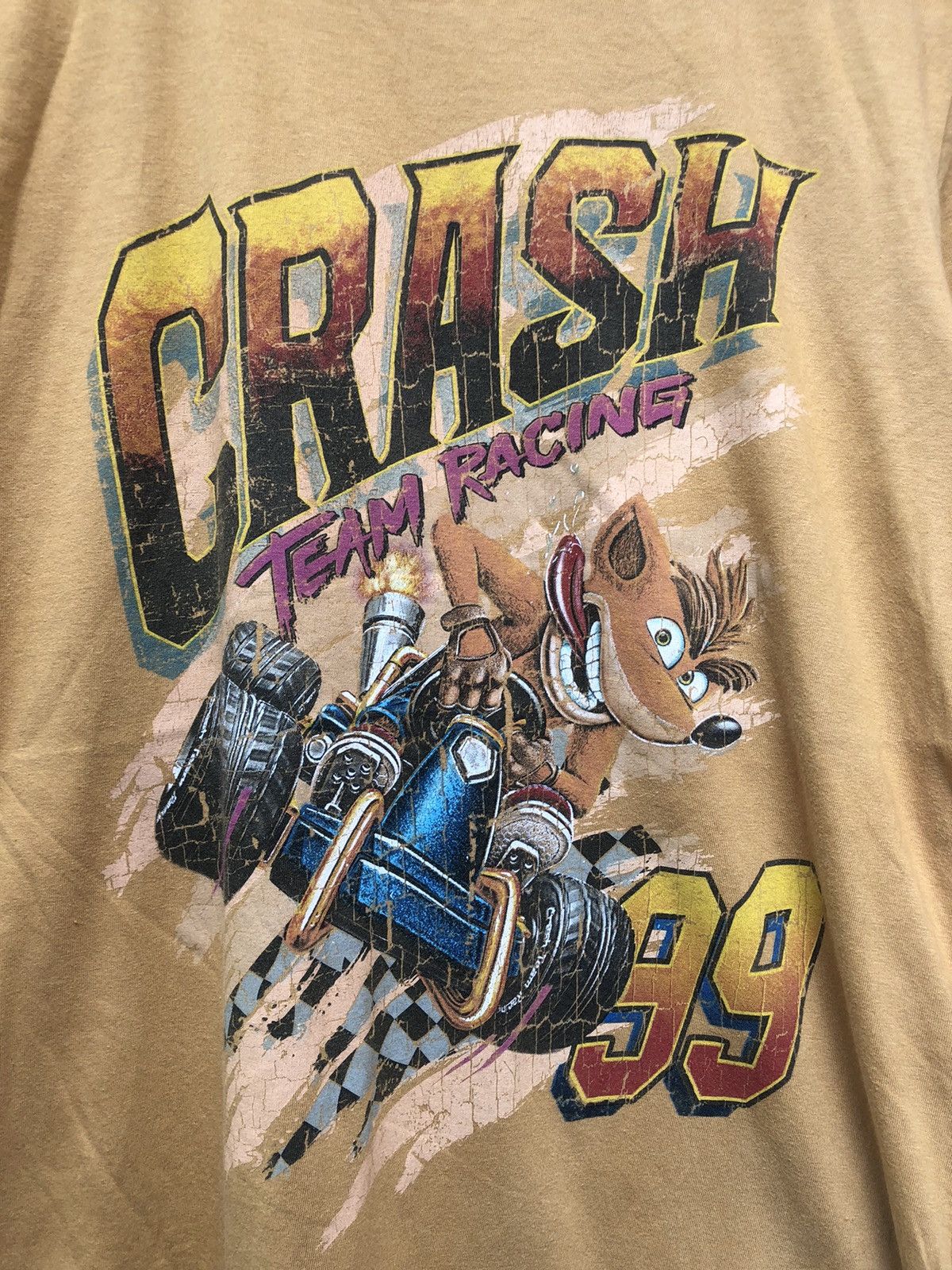 Cartoon Network CTR Crash Team Racing Cartoon Tshirt Size US M / EU 48-50 / 2 - 4 Thumbnail