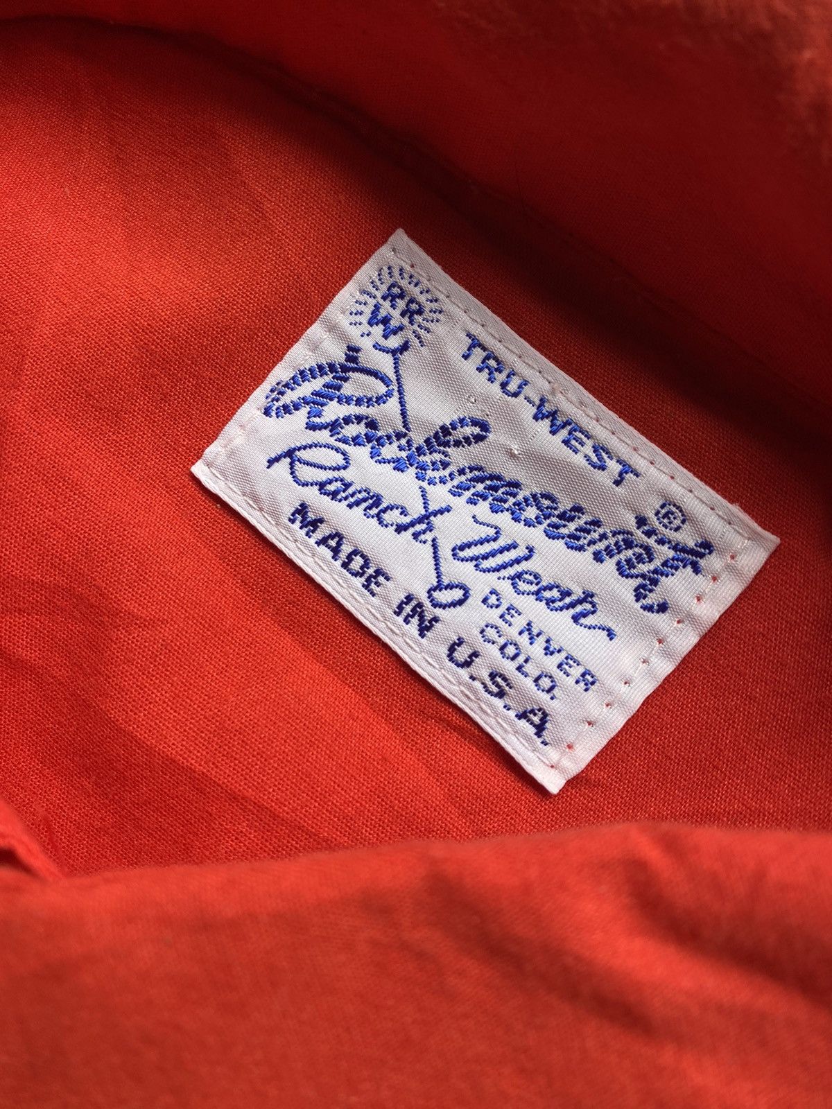 Rockmount Ranch Wear RED WESTERN SHIRT ROCKMOUNT RANCH WEAR 80s 1980s VINTAGE🔥 Size US XL / EU 56 / 4 - 7 Thumbnail