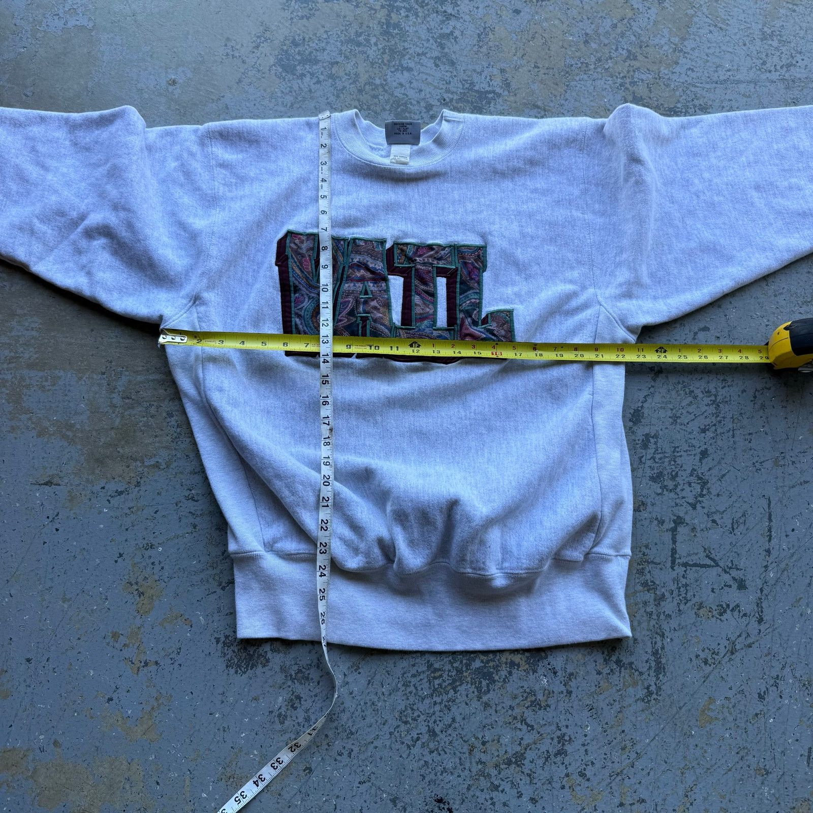 Vintage Vintage Vail University Reverse Weave Crewneck Size US XL / EU 56 / 4 - 6 Thumbnail
