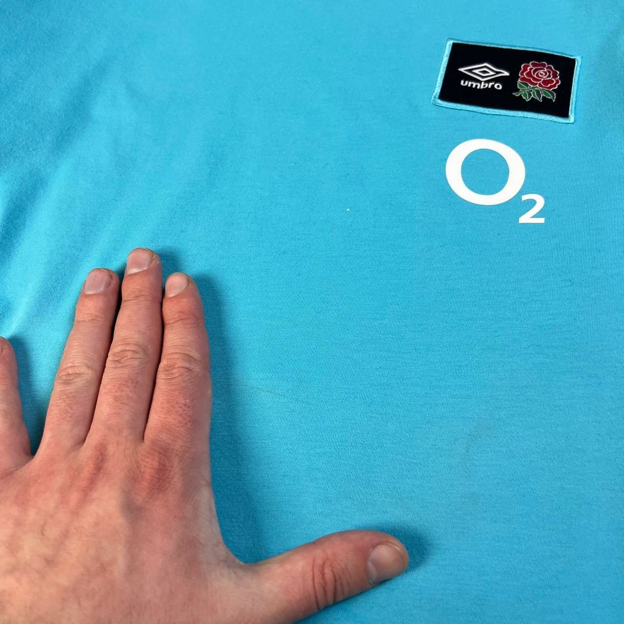 Umbro Umbro O2 Vintage Mini Logo Rugby T-Shirt 2TS15 Size US L / EU 52-54 / 3 - 5 Thumbnail
