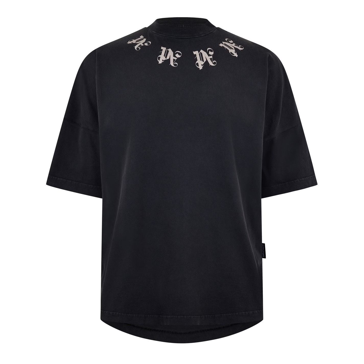 Palm Angels o1g2r1mq0426 Statement Monogram T-Shirt in Black Size US XS / EU 42 / 0 - 1 Thumbnail