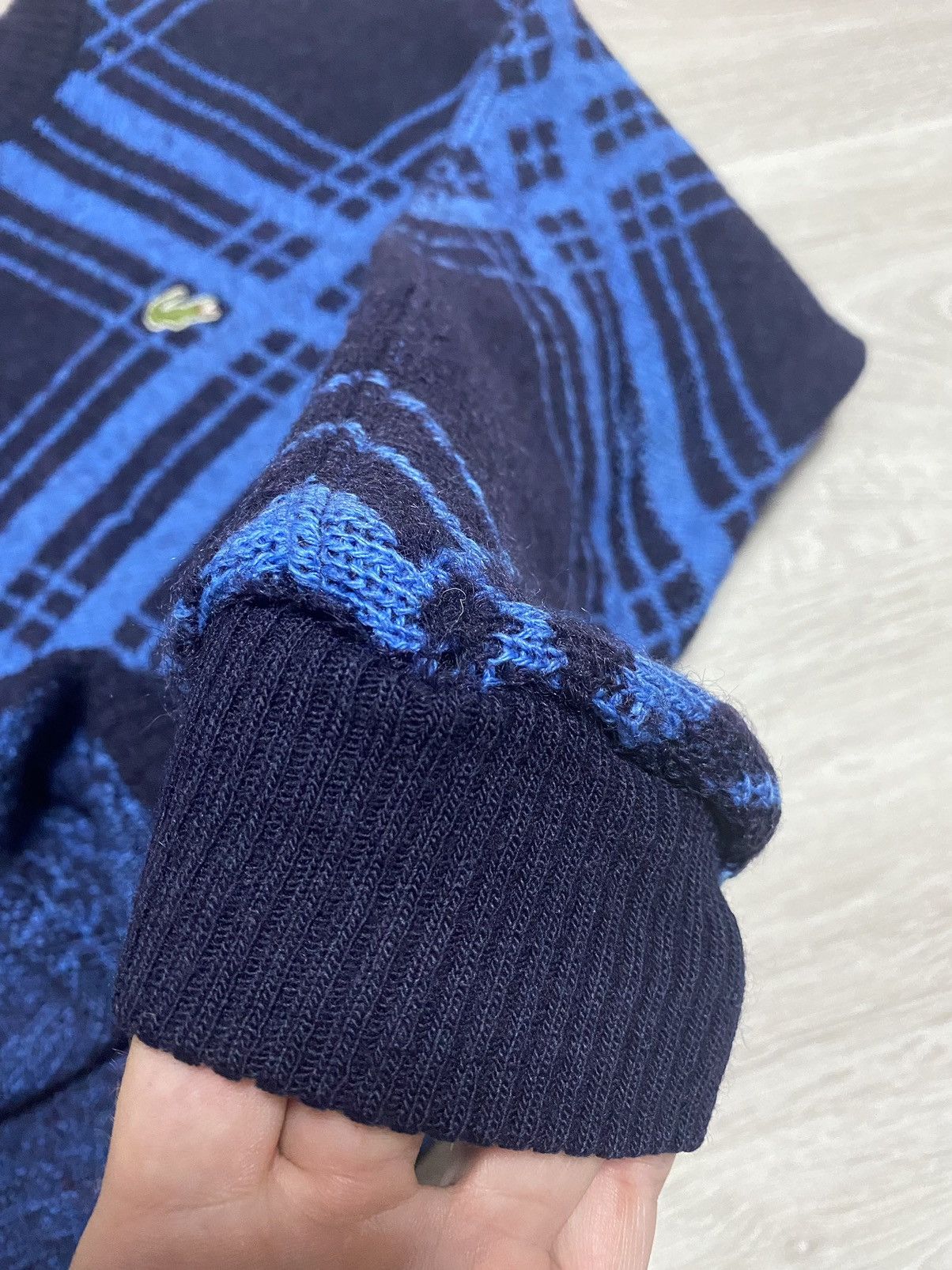 Japanese Brand Vintage Lacoste Sweater 100%wool size S 80’s Size US S / EU 44-46 / 1 - 8 Thumbnail