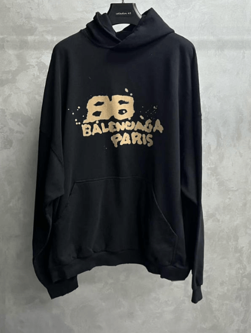 Balenciaga Balenciaga casual long-sleeved hooded sweater Size US XXL / EU 58 / 5 - 1 Thumbnail