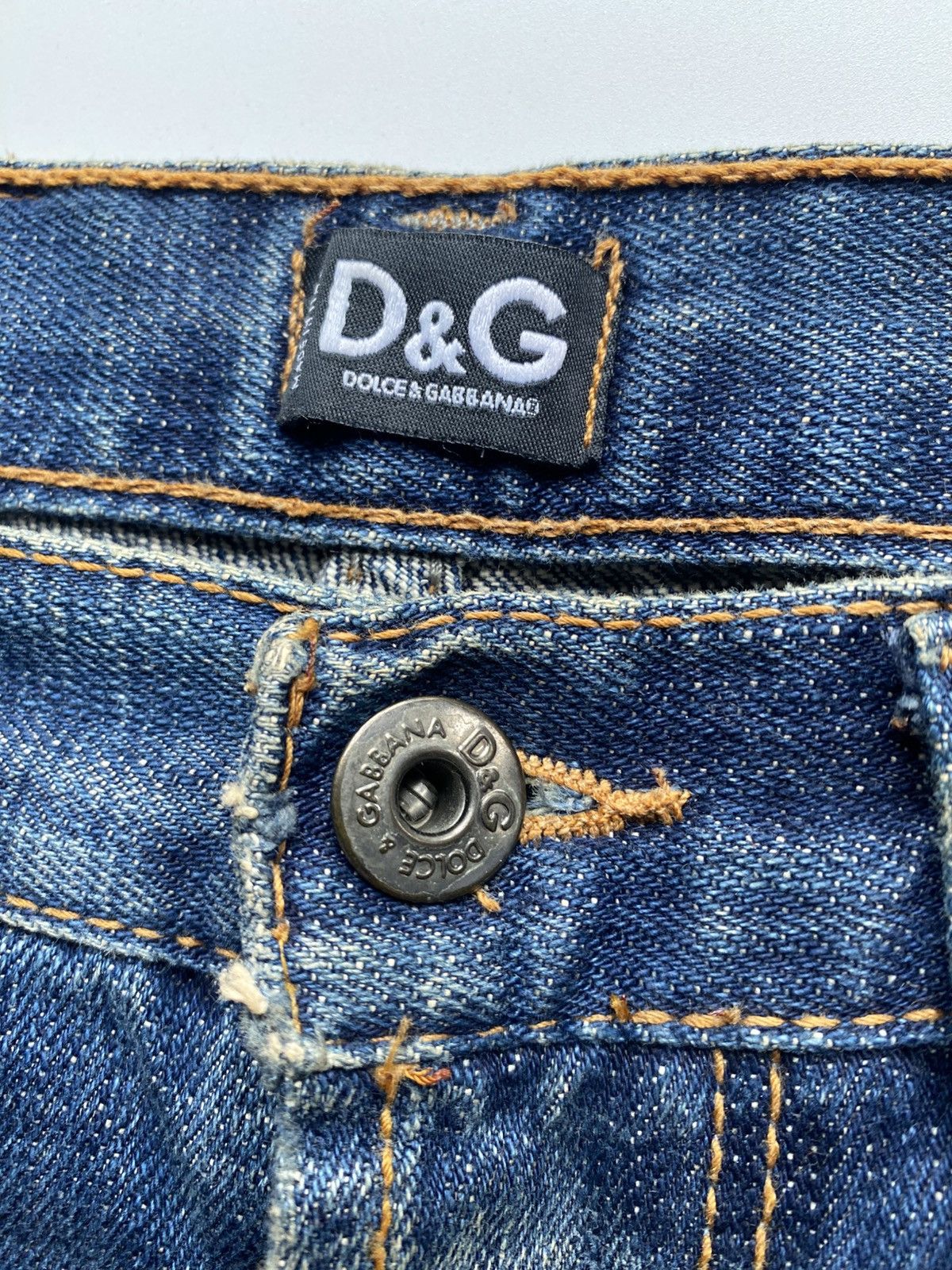 Dolce & Gabbana DOLCE & GABBANA DENIM JEANS Size US 30 / EU 46 - 6 Thumbnail