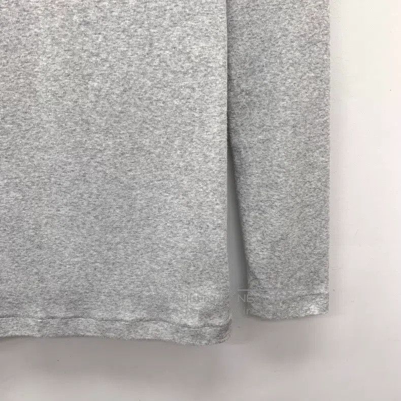 Brunello Cucinelli Brunello Cucinelli Grey cotton V-neck long-sleeve knit swe Size S / US 4 / IT 40 - 4 Thumbnail