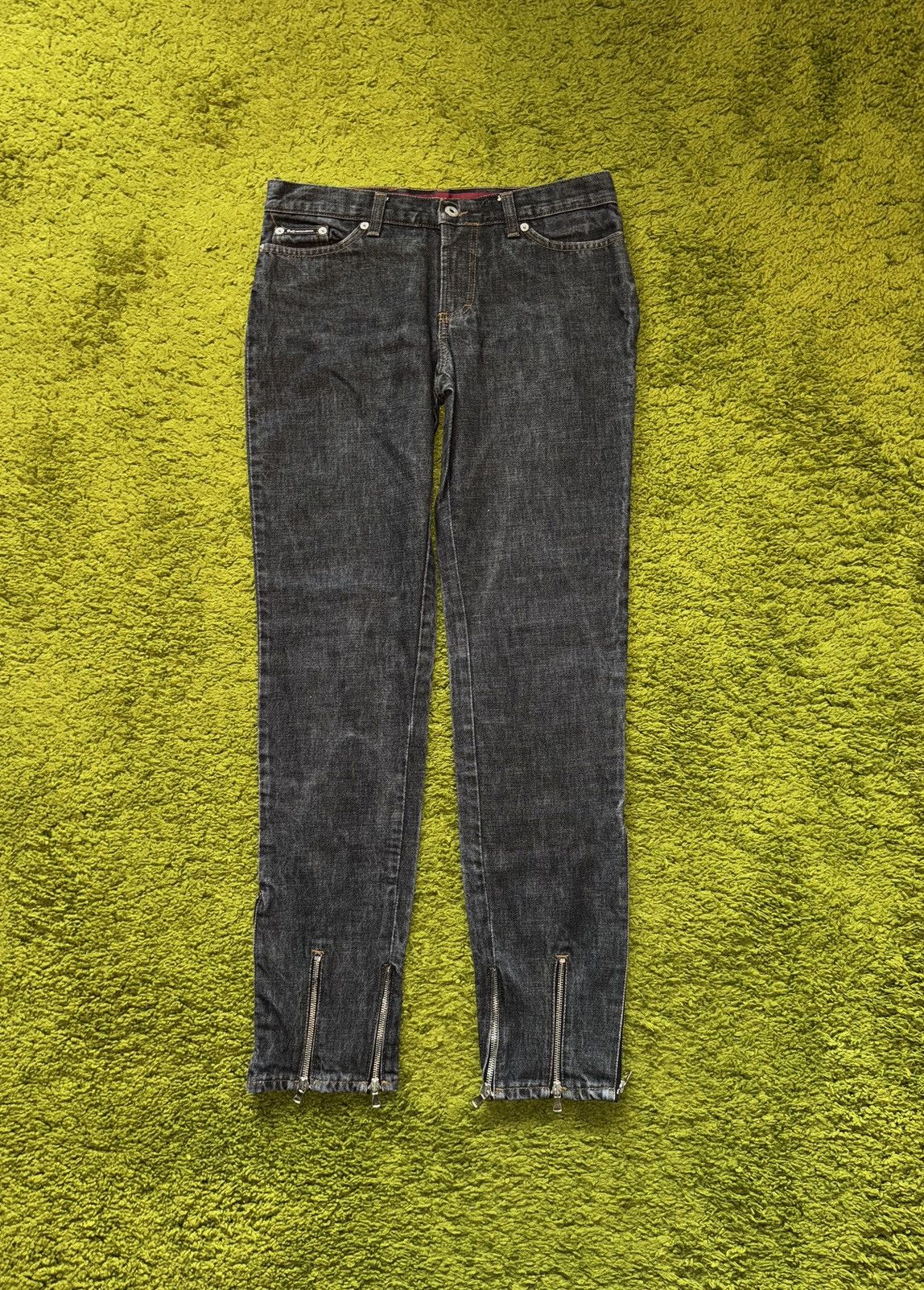 Dolce & Gabbana Dolce & Gabbana D&G 2000s vintage Y2K zip opening jeans Size 28" / US 6 / IT 42 - 1 Thumbnail