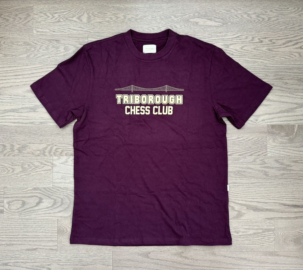 Aime Leon Dore Aime Leon Dore Triborough Chess Club Tee Potent Purple Size US L / EU 52-54 / 3 - 1 Thumbnail