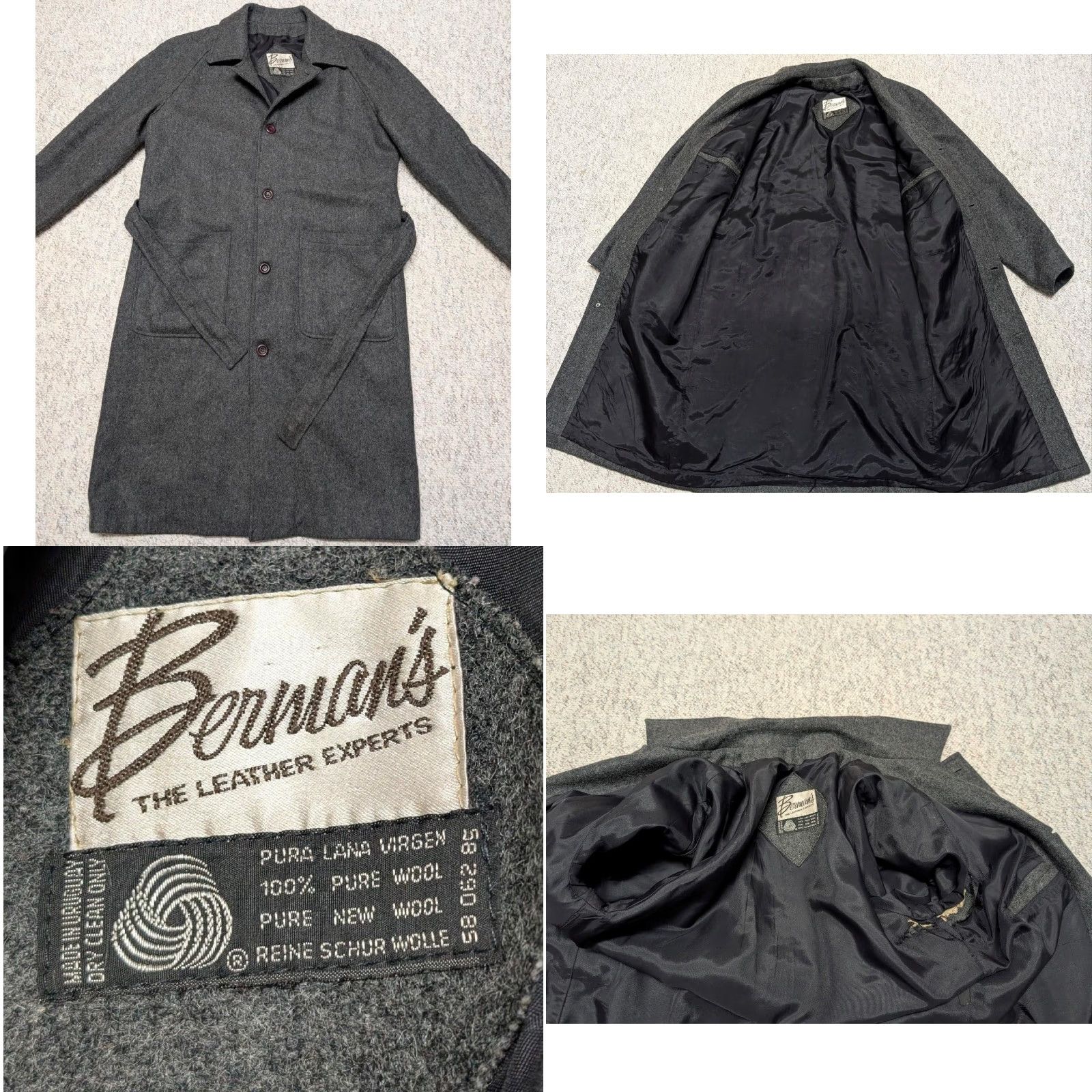 Vintage VINTAGE belted coat Nike? Size US M / EU 48-50 / 2 - 8 Thumbnail