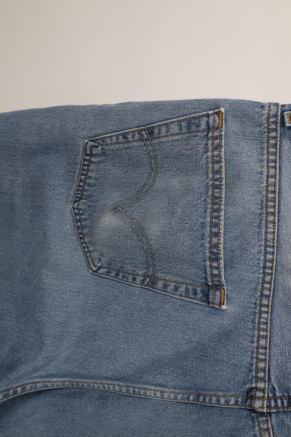 Levi's Vintage Y2K 2004 Levis 550 Relaxed Fit Denim Jeans Cotton Size US 44 / EU 60 - 15 Thumbnail