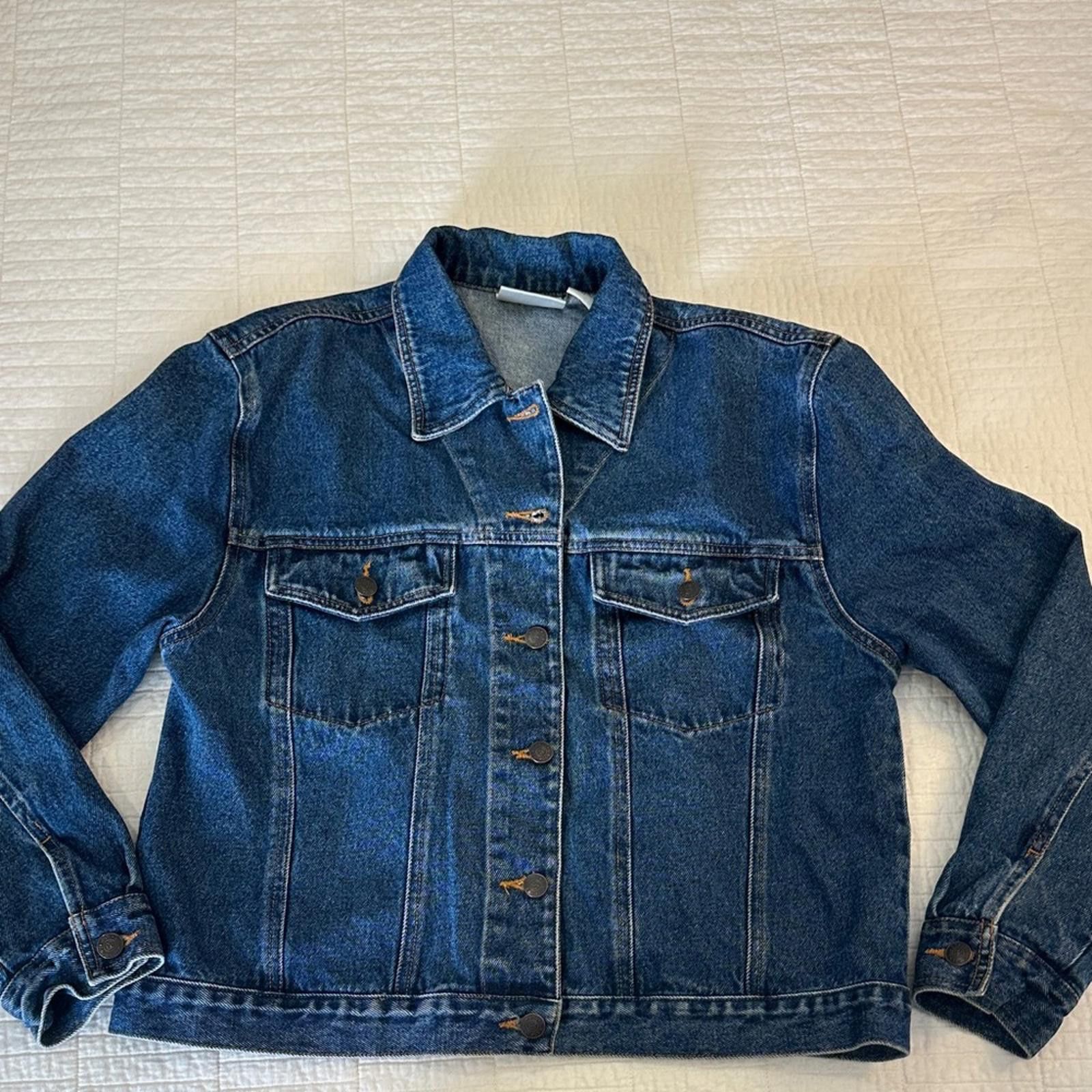 Bill Blass Vintage Oversized Jean Jacket Large Bill Blass EUC Denim EUC Size L / US 10 / IT 46 - 2 Thumbnail