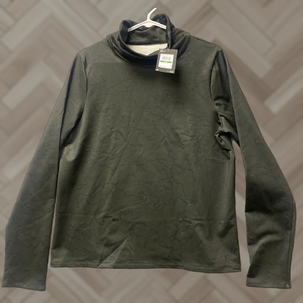 Under Armour Under Armour Sweater L Shirt Top Long Sleeve Olive Green Womens 113-13 / Size L / US 10 / IT 46 - 1 Thumbnail