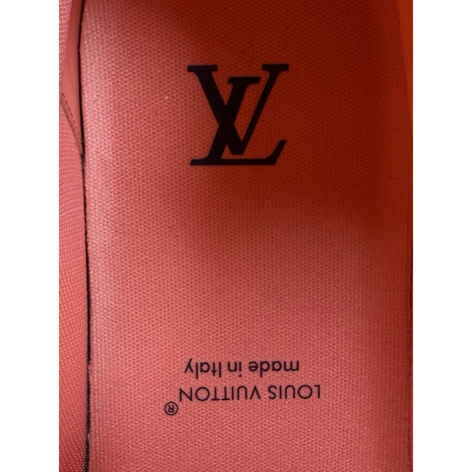Louis Vuitton Size 6UK/7US - Louis Vuitton Orange White Trainer NEW! Size US 7 / EU 40 - 9 Thumbnail