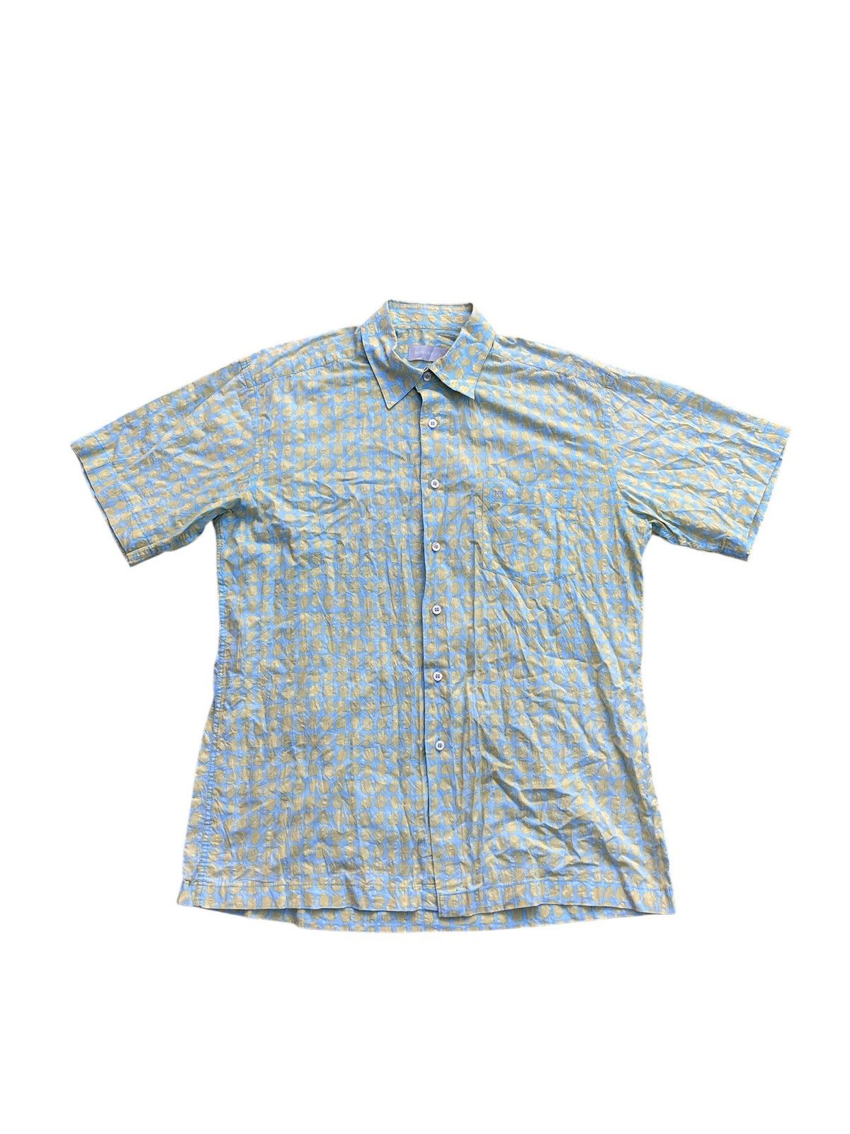 Nina Ricci × Vintage VINTAGE NINA RICCI ABSTRACT BUTTON UPS Size L / US 10 / IT 46 - 1 Thumbnail