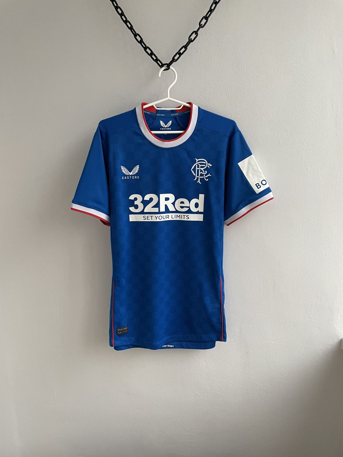 Castore Glasgow Rangers 2022 2023 Home Football Shirt Soccer Jersey Size US M / EU 48-50 / 2 - 1 Thumbnail