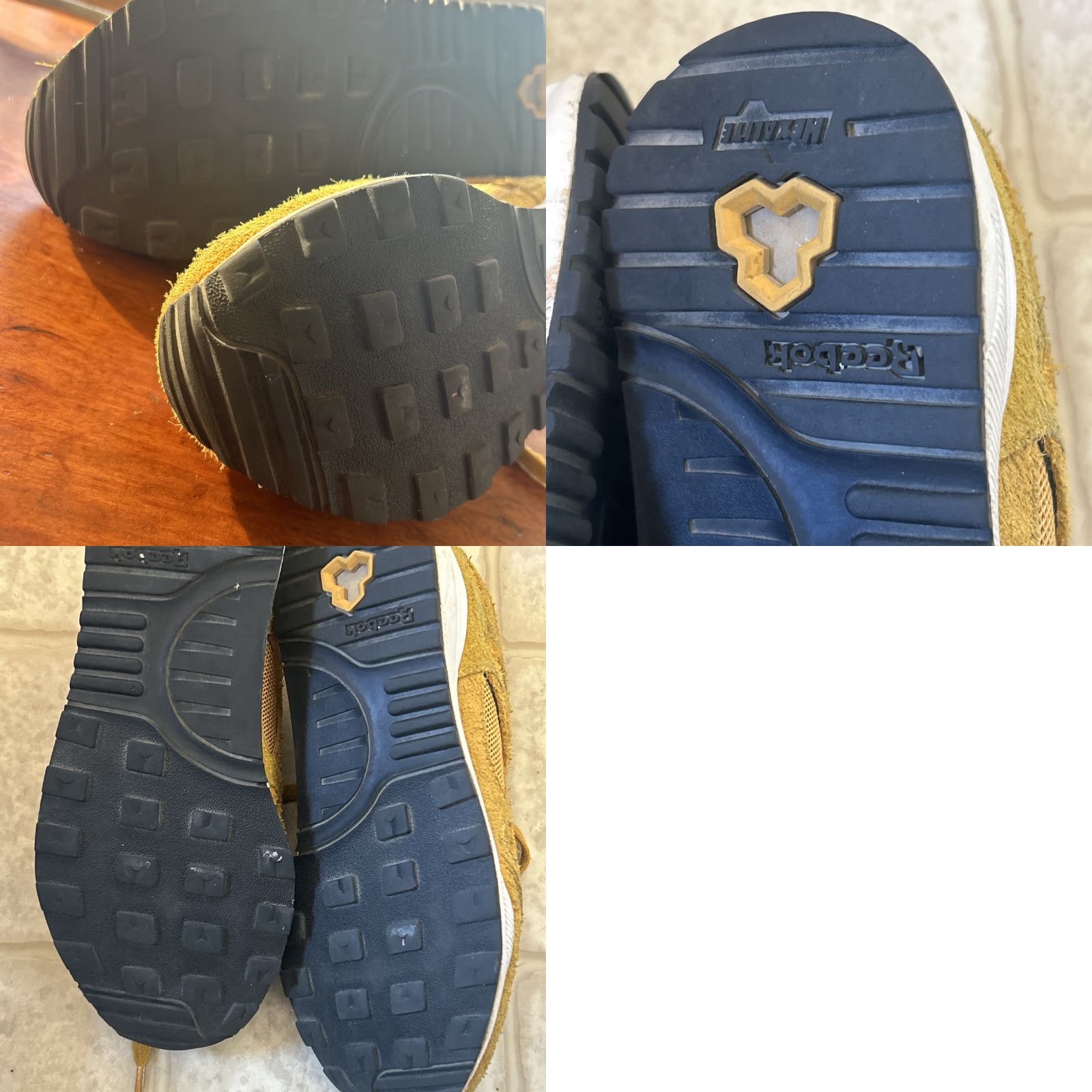 Reebok VINTAGE Reebok Classic Women Suede Hexalite Gold Sneaker 4.5 Hip Hop Women Size US 5 / IT 35 - 8 Thumbnail