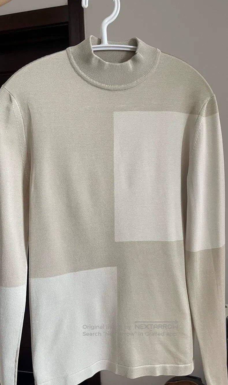 Hermes Hermes Contrasting color mulberry silk top Size XXS / US 00 / IT 34 - 1 Thumbnail