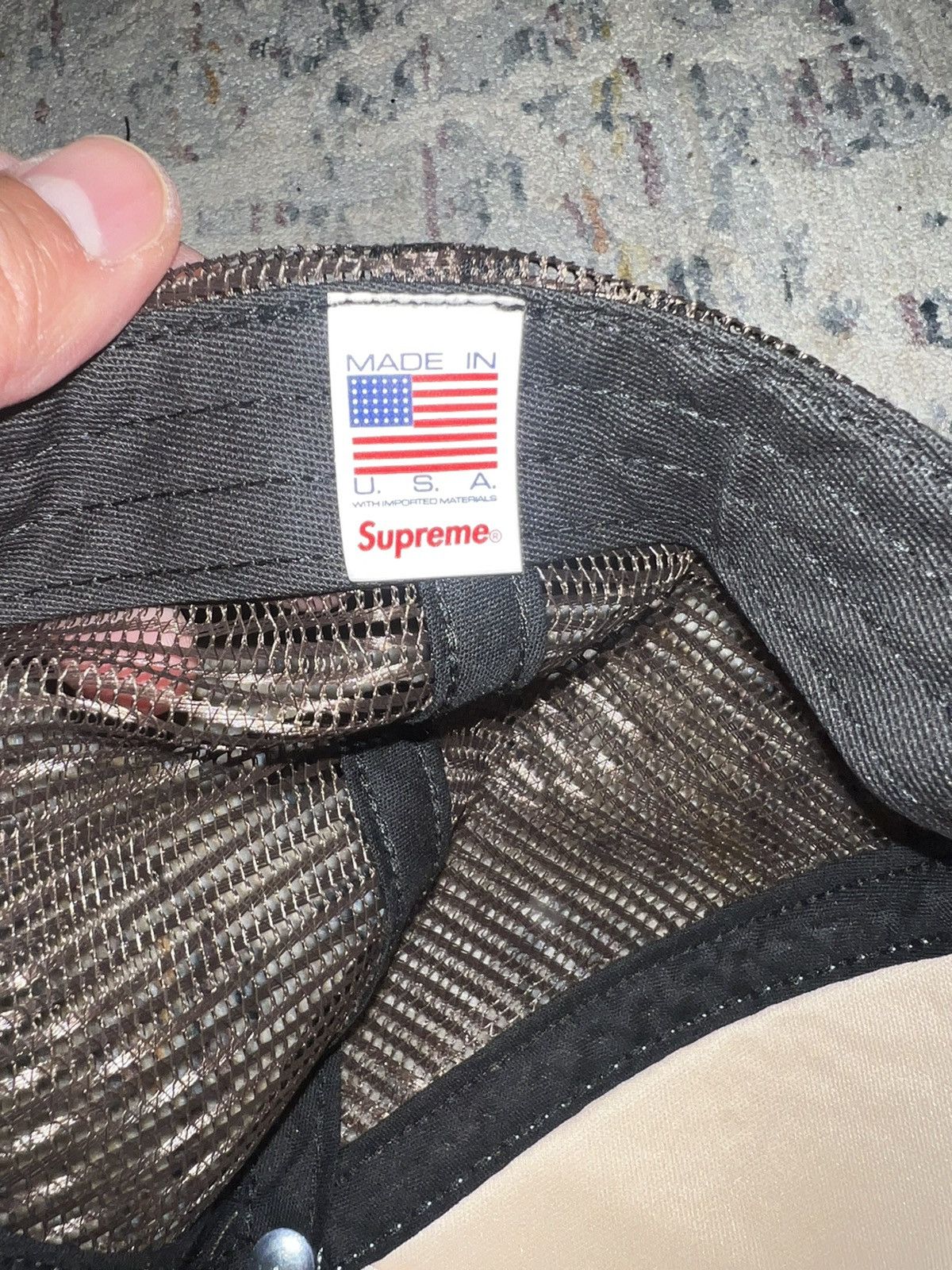 Antihero × Supreme Supreme Antihero Mesh Snapback Sz OS Size ONE SIZE - 3 Thumbnail
