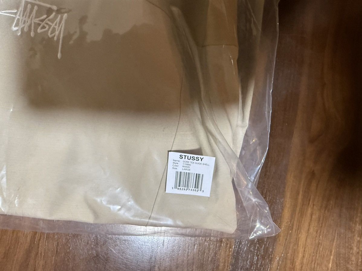 Goretex × Stussy Stussy STÜSSY GORE-TEX® GUIDE SHELL Khaki Size Large Jacket Size US L / EU 52-54 / 3 - 9 Thumbnail