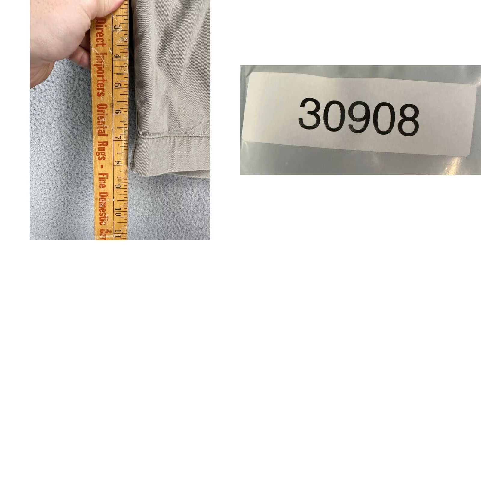 Haggar Haggar Cargo Shorts Mens 40 Tan Relaxed Beig e 100% Cotton Elastic Waist Pockets Khakis NEW Size US 40 / EU 56 - 8 Thumbnail