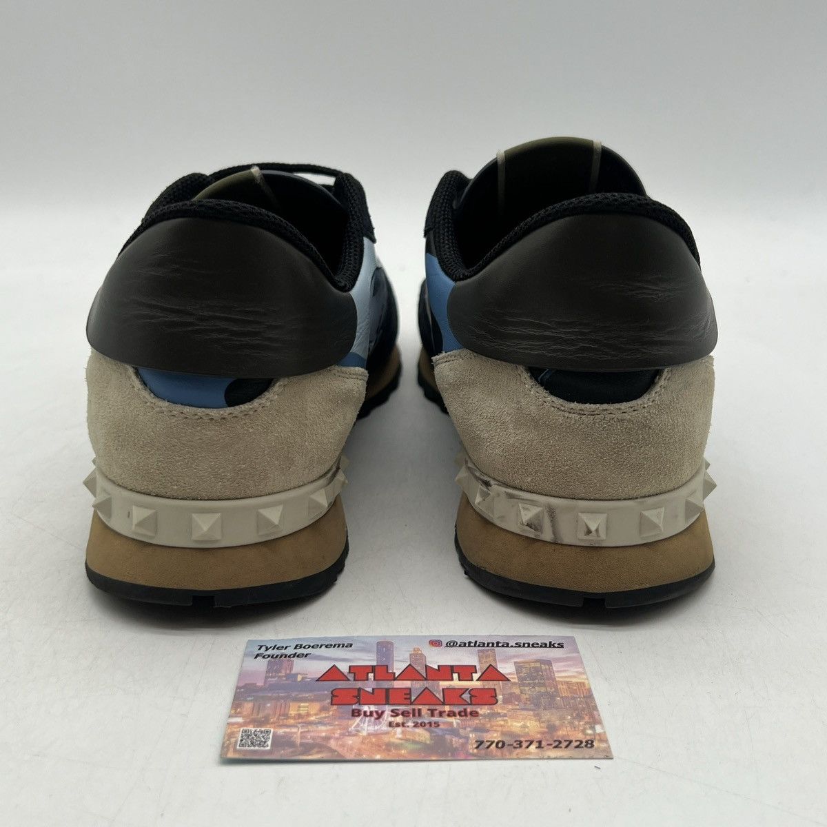 Valentino VALENTINO GARAVANI TRAINER CAMOUFLAGE ROCKRUNNER Size US 9.5 / EU 42-43 - 3 Thumbnail