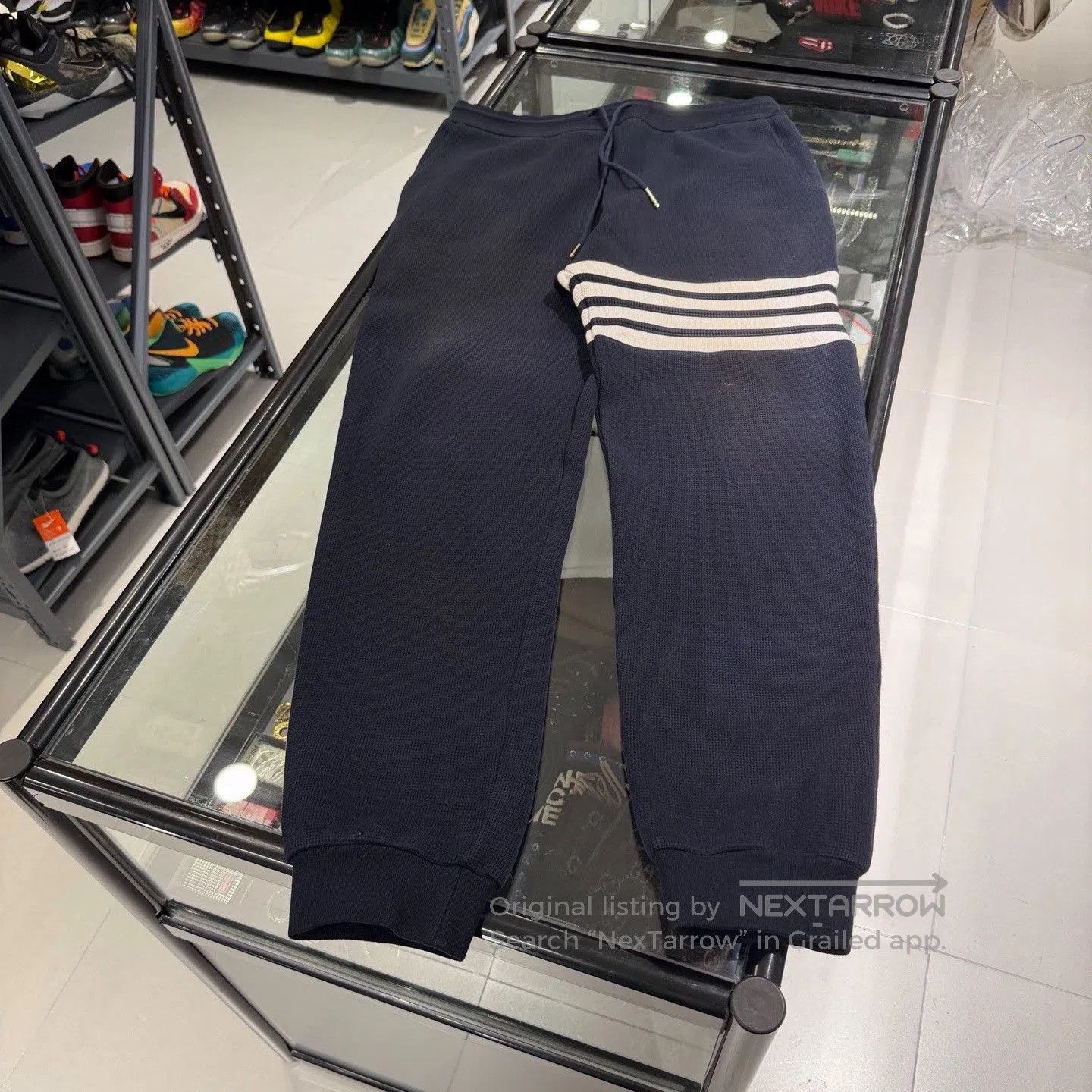 Thom Browne Thom Browne Classic Stripe Waffle Pants. Size US 26 / EU 42 - 3 Thumbnail