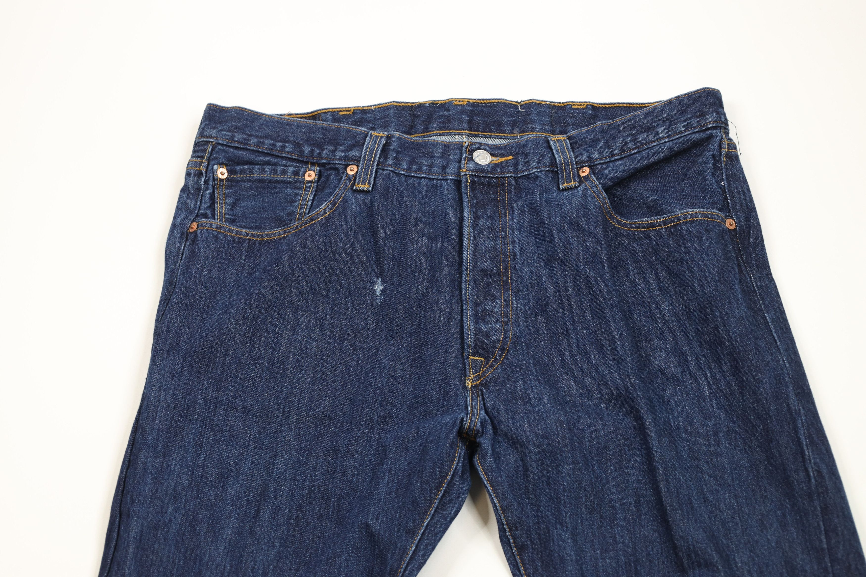 Levi's × Vintage Vintage Y2K Levis 501xx Button Fly Original Fit Denim Jeans Size US 38 / EU 54 - 2 Thumbnail