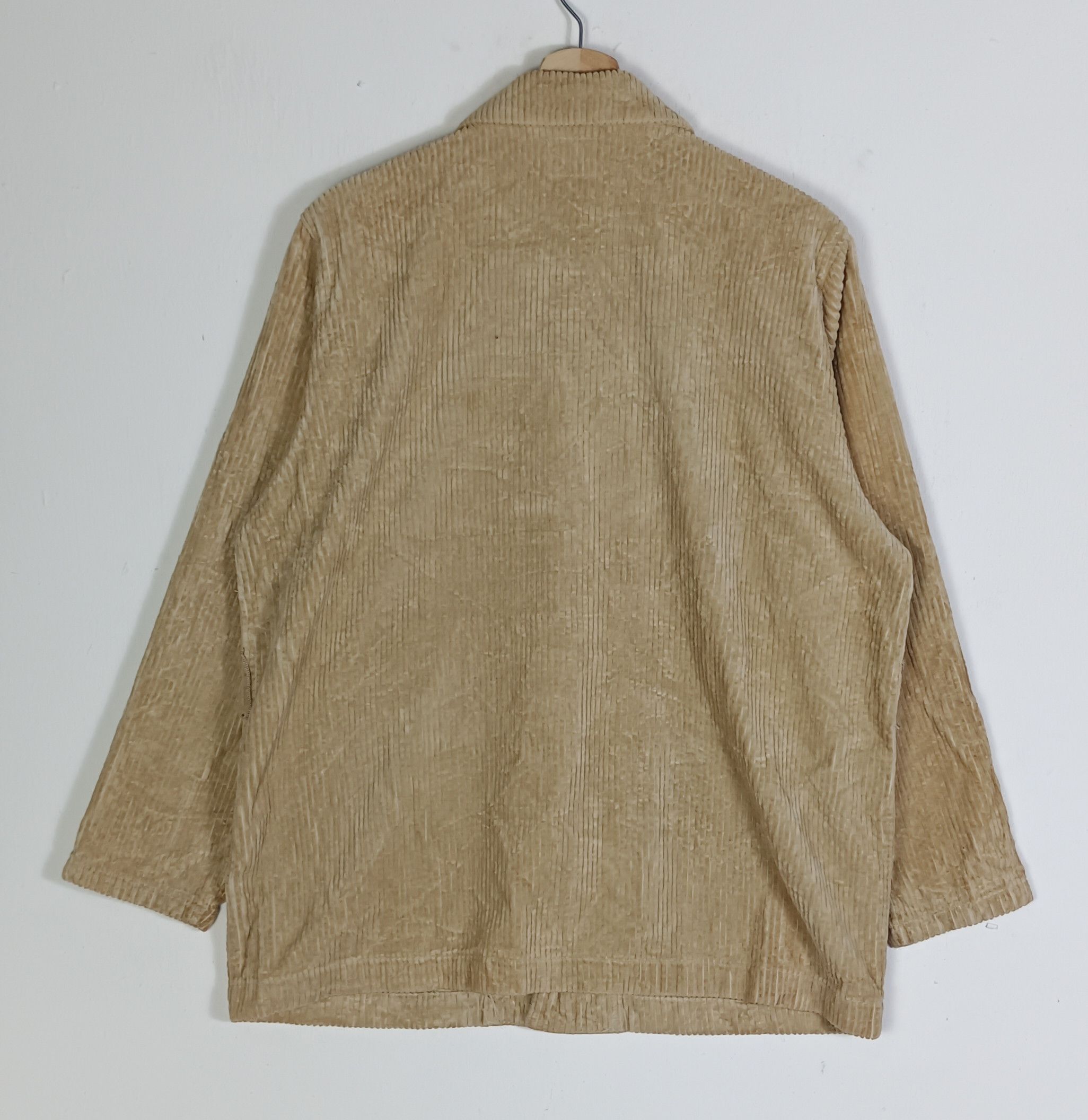 Japanese Brand Vintage🔥 Natural Shine WOW Coduroy Button Up Size US XL / EU 56 / 4 - 2 Thumbnail