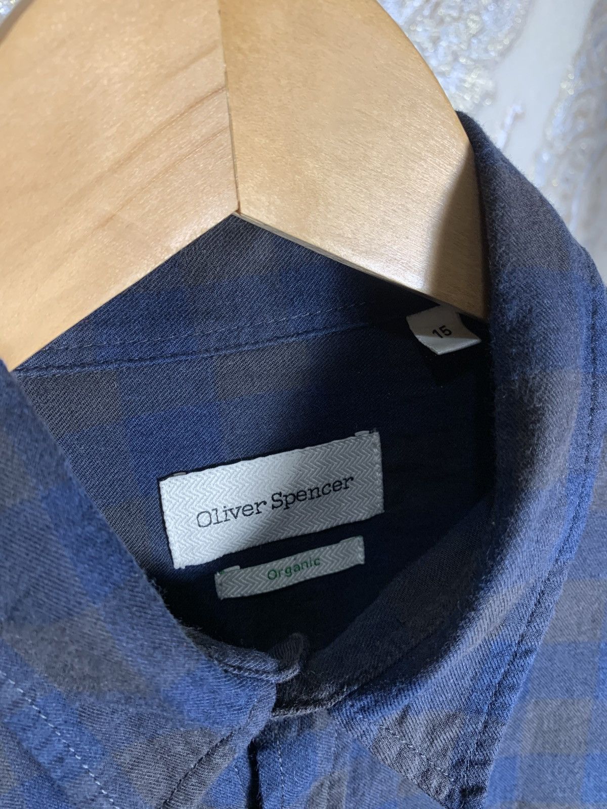 Oliver Spencer VINTAGE OLIVER SPENCER FLANNEL DESIGNER CASUAL SHIRT Y2K 90s Size US M / EU 48-50 / 2 - 3 Thumbnail