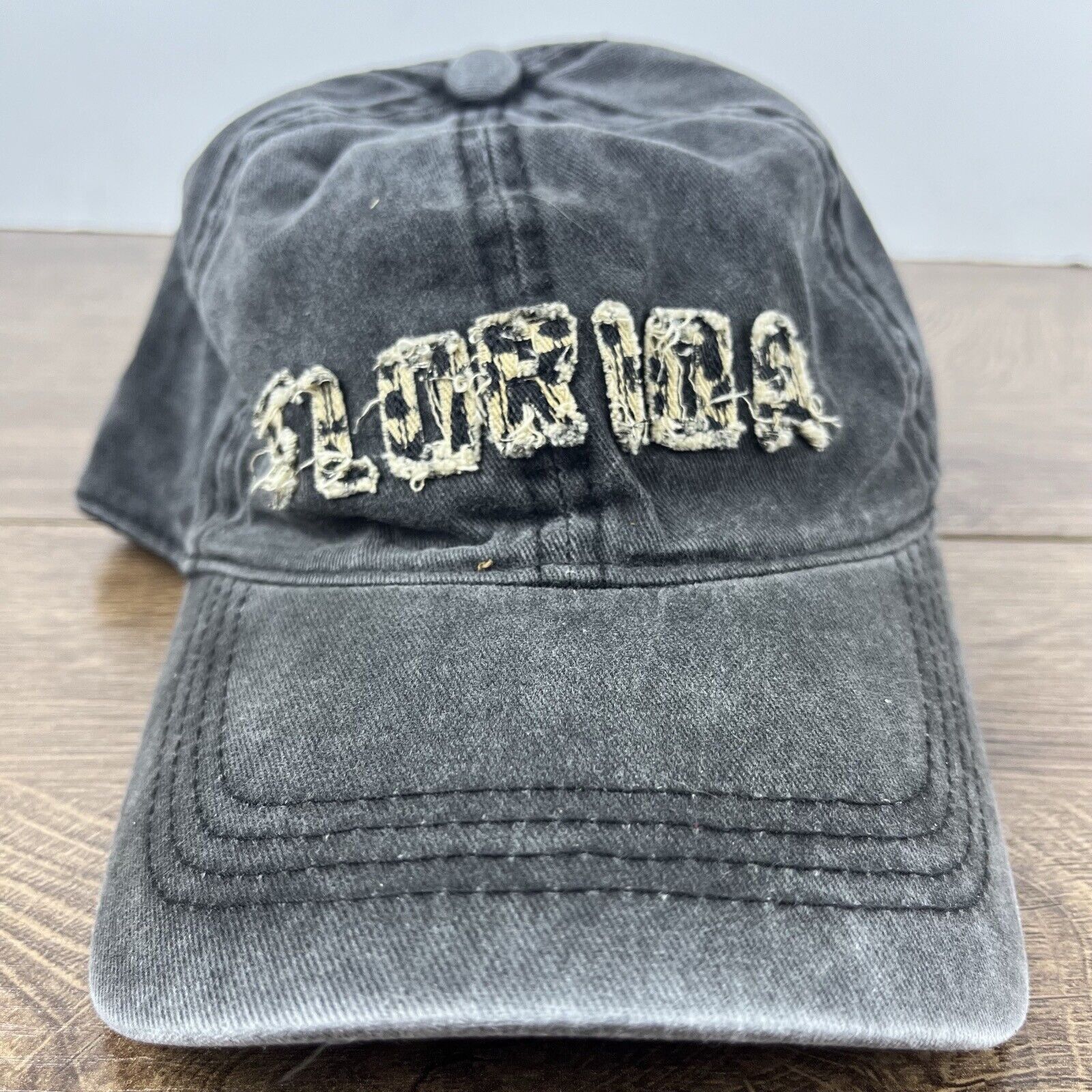Other Florida Gray Baseball Hat Florida Gray Adjustable Hat Gray A Size ONE SIZE - 3 Thumbnail