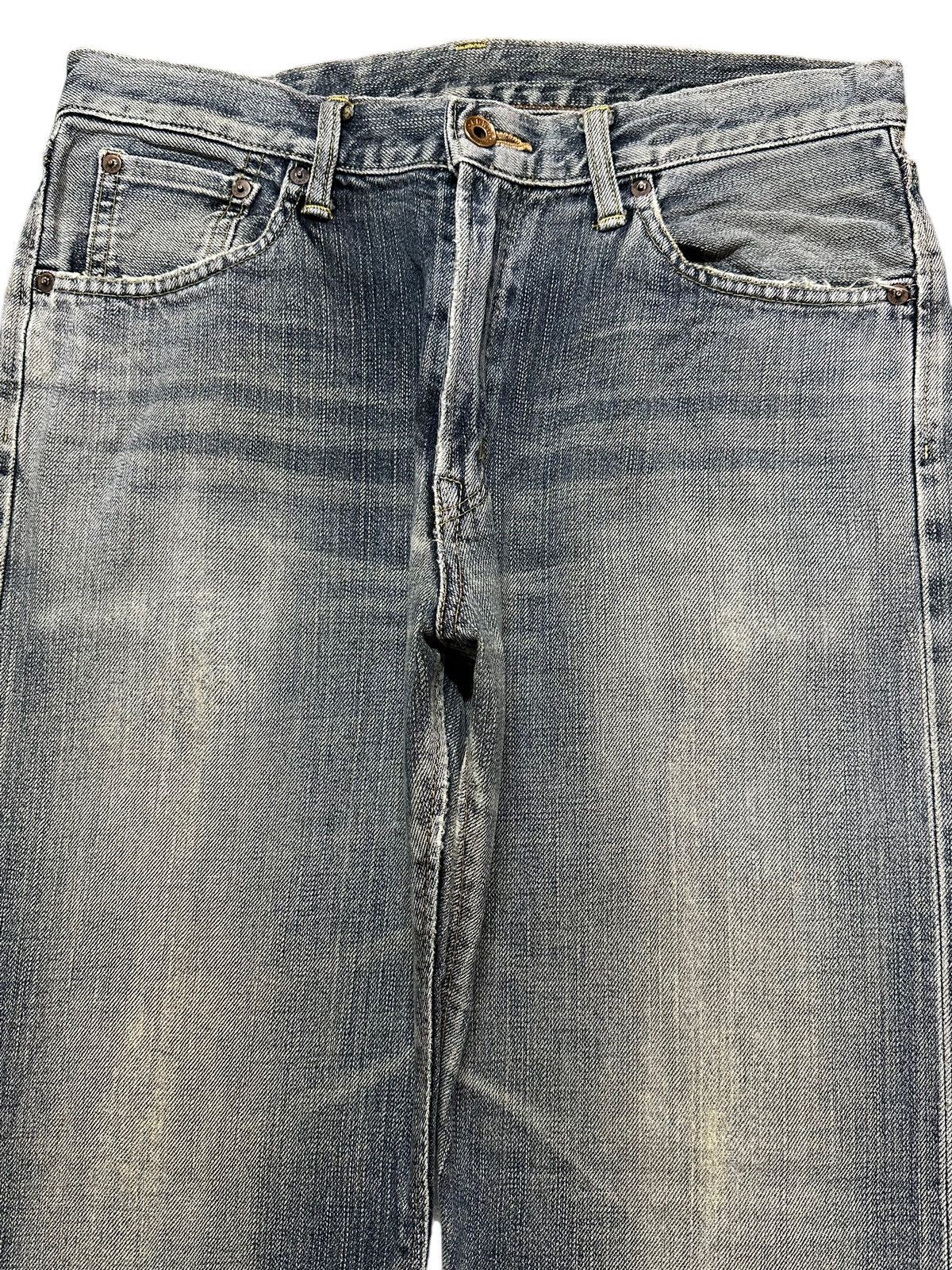 Edwin Vintage Edwin 505zx Selvedge Mud Wash Faded Baggy Jeans Size US 32 / EU 48 - 4 Thumbnail