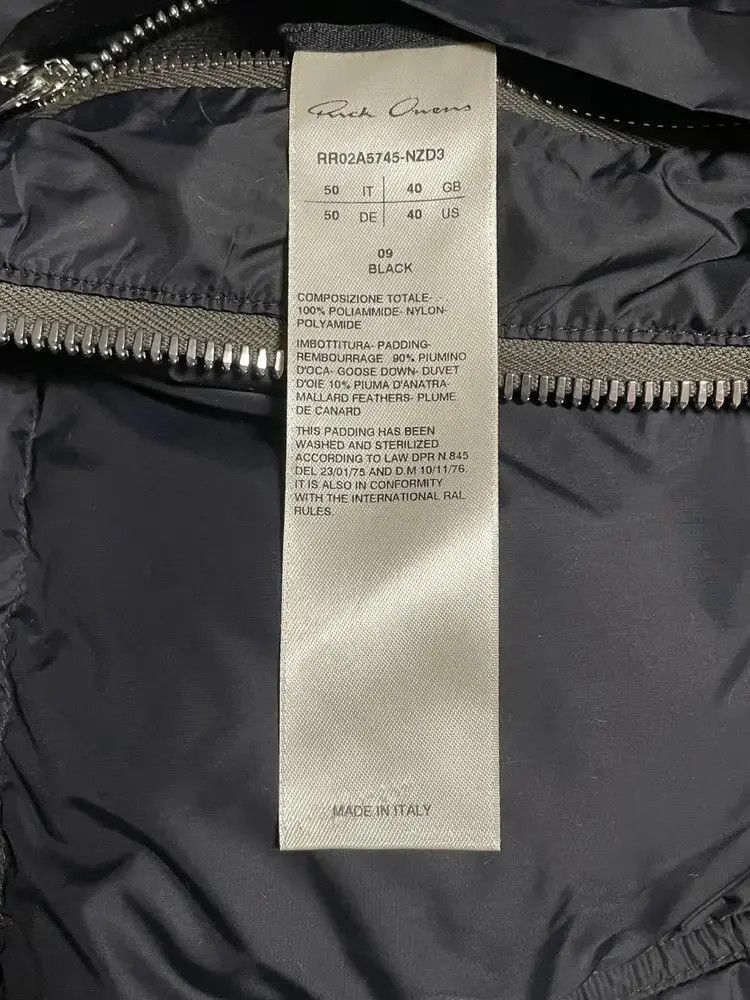 Rick Owens Sz 50 Rick Owens Alien Puffer Jacket-2505 Size US M / EU 48-50 / 2 - 3 Thumbnail