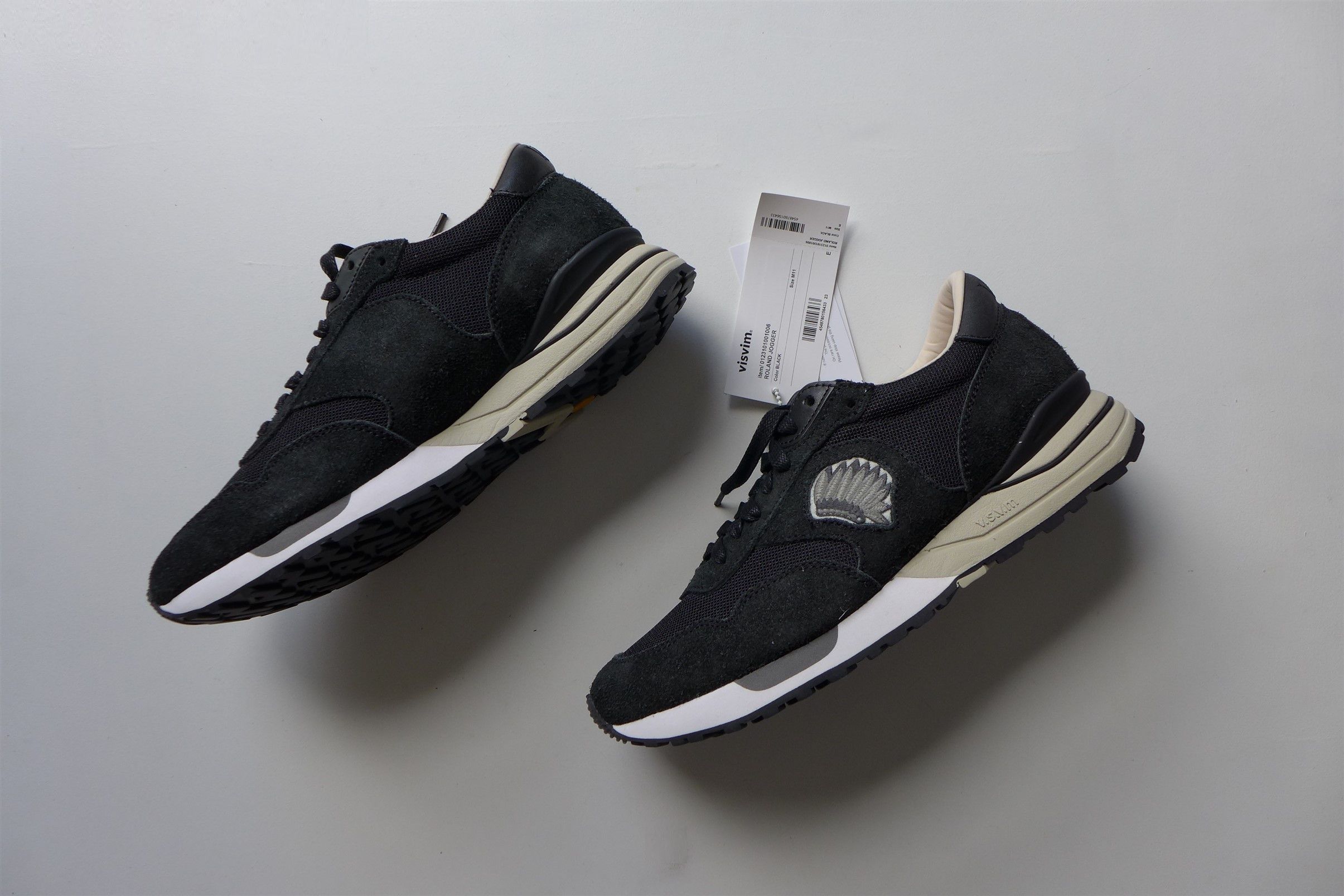 Fit Visvim Roland Jogger Visvim Roland Jogger Sneakers Black Suede