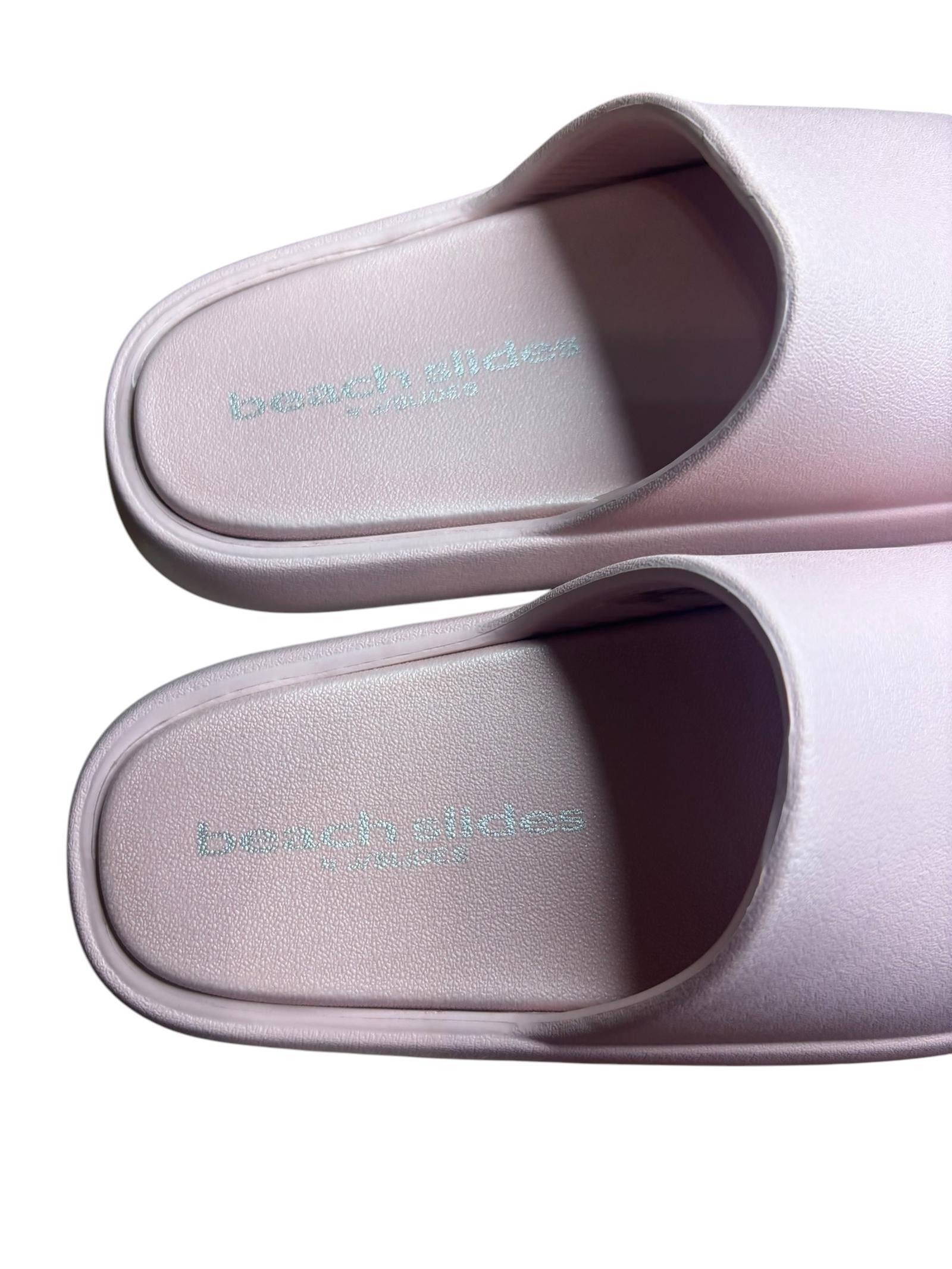 Designer SQUISH Light Pink EVA Beach Slides by J Slides NYC Size US 7 / IT 37 - 3 Thumbnail