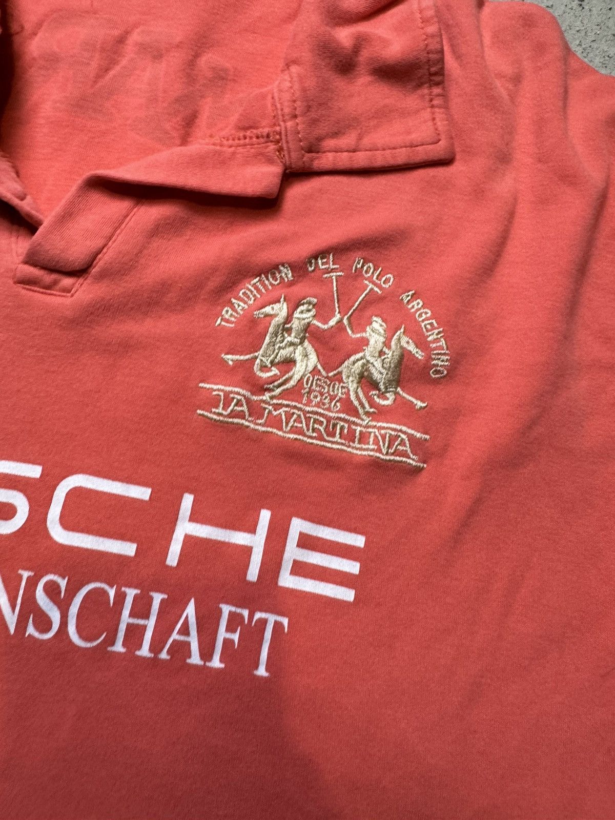 La Martina × Vintage Vintage Y2K La Martina Porsche Polo Embroidered Logo Size US L / EU 52-54 / 3 - 3 Thumbnail