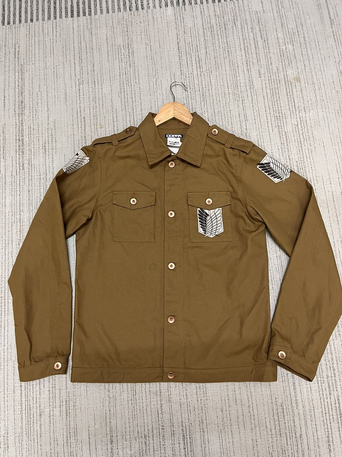 Aot Survey Corps Denim Jacket Attack On Titan Survey Corps Jacket